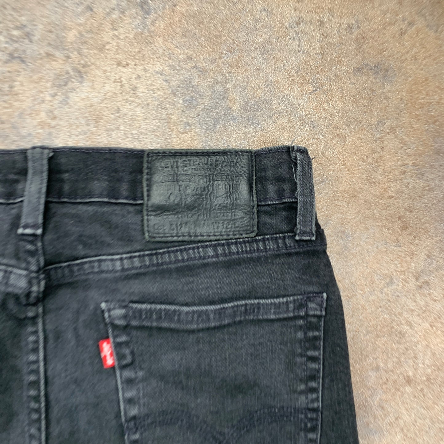 LEVI'S 519 Jeans W28 L31 Mens Skinny Fit Grey