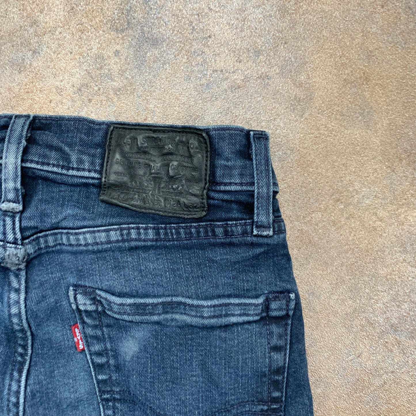 LEVI'S Skinny Tapered Jeans W28 L31 Mens Blue