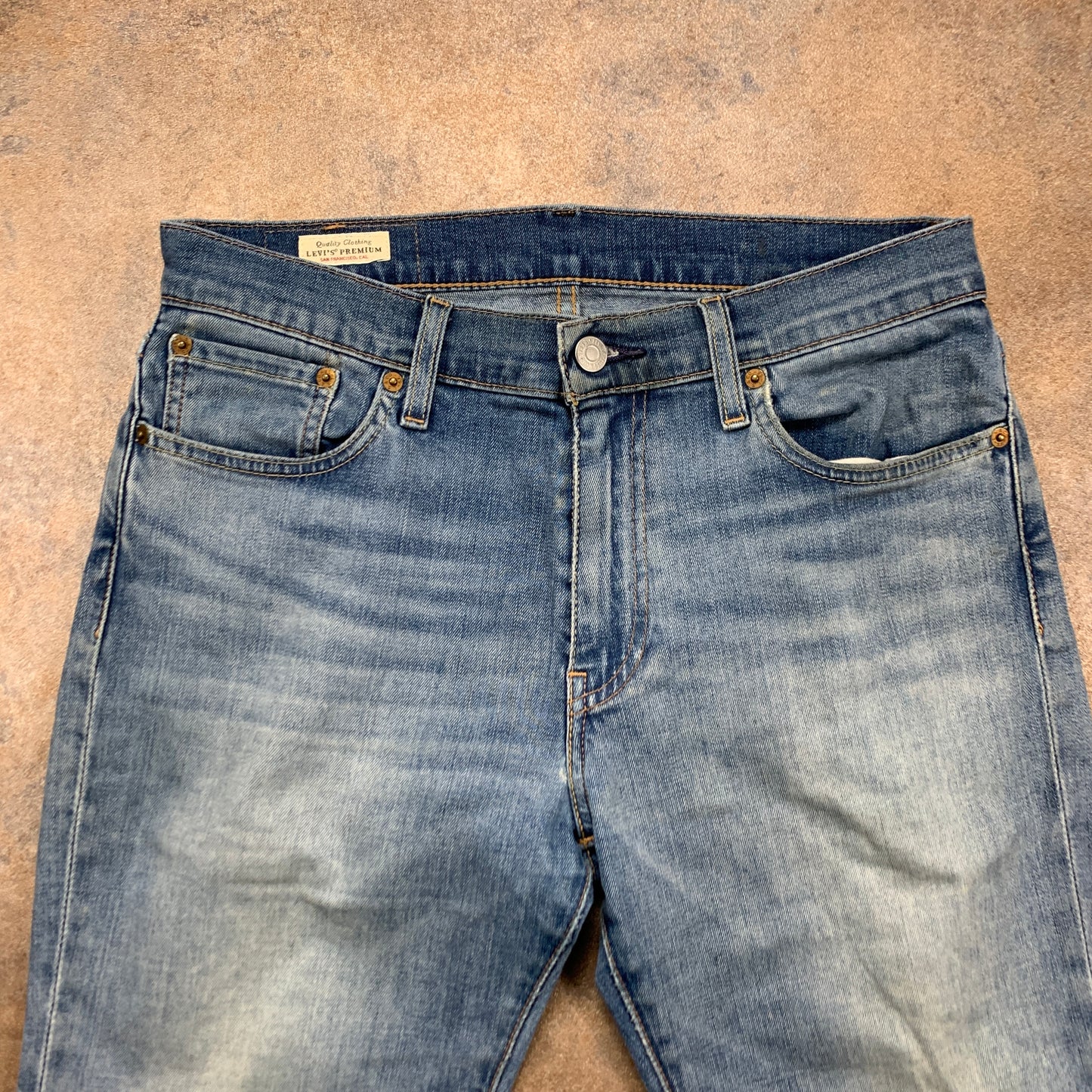 LEVI'S 511 Jeans W30 L30 Mens Slim Fit Blue