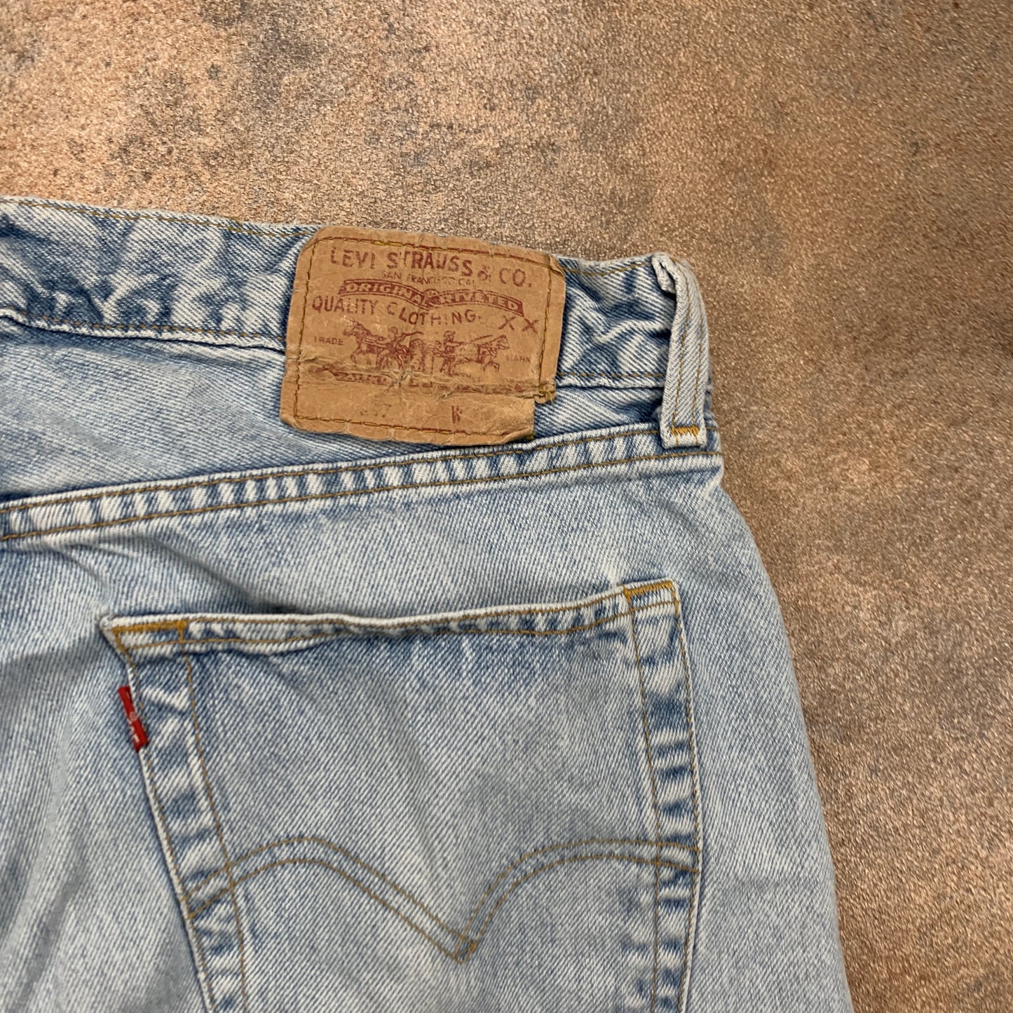 Vintage LEVI'S 517 Jeans W36 L30 Mens Regular Fit Straight Blue