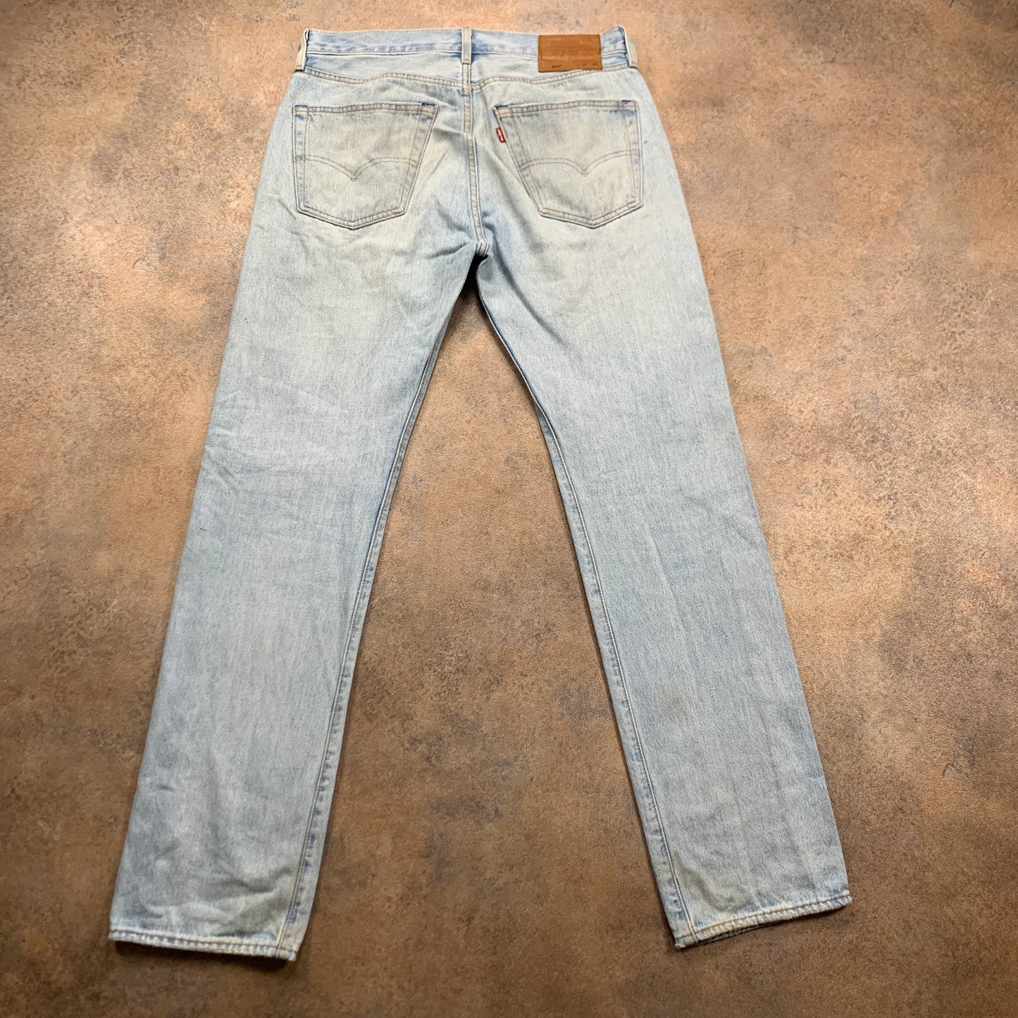 LEVI'S 501 Jeans W32 L33 Mens Regular Fit Straight Blue