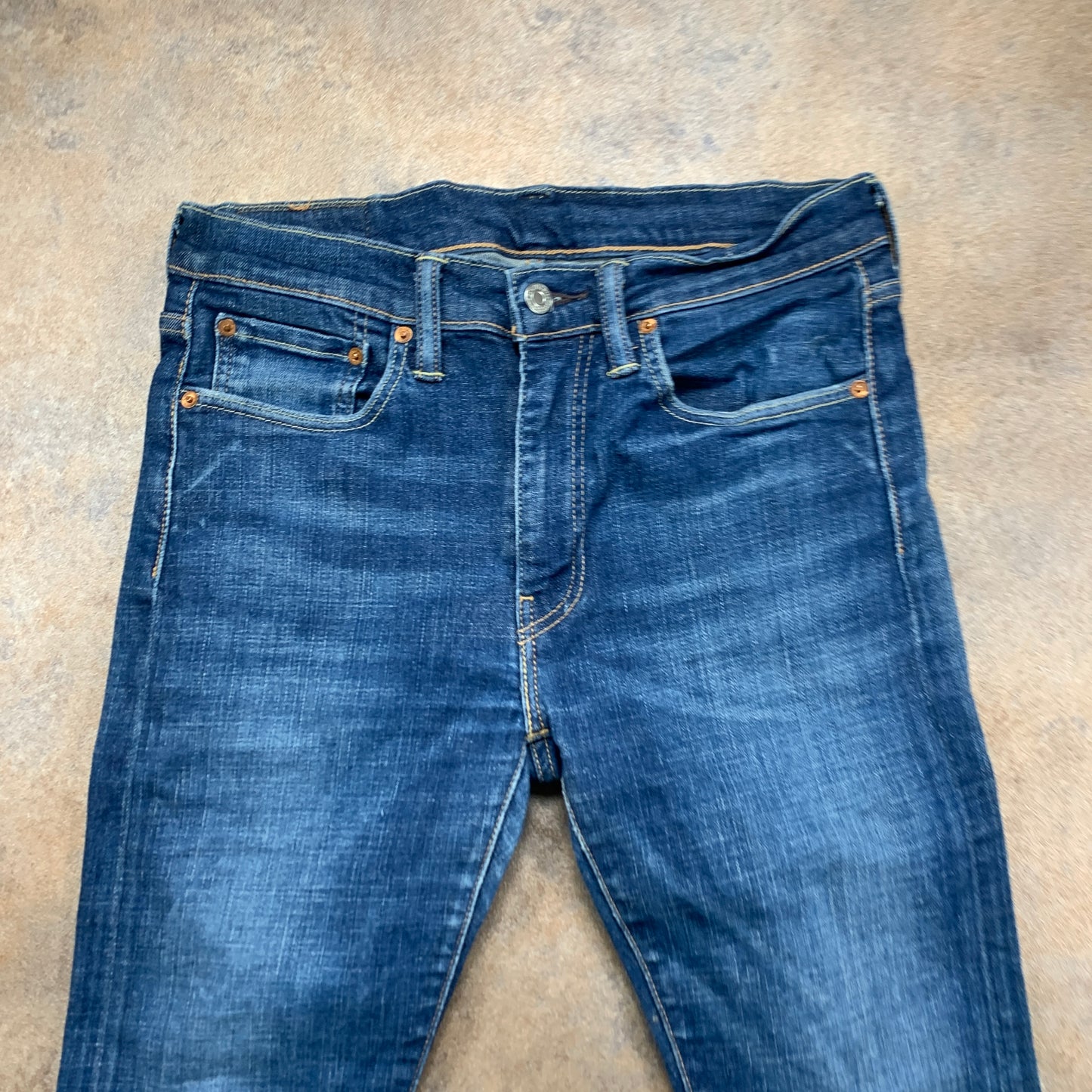 LEVI'S 519 Jeans W32 L28 Mens Skinny Fit Blue