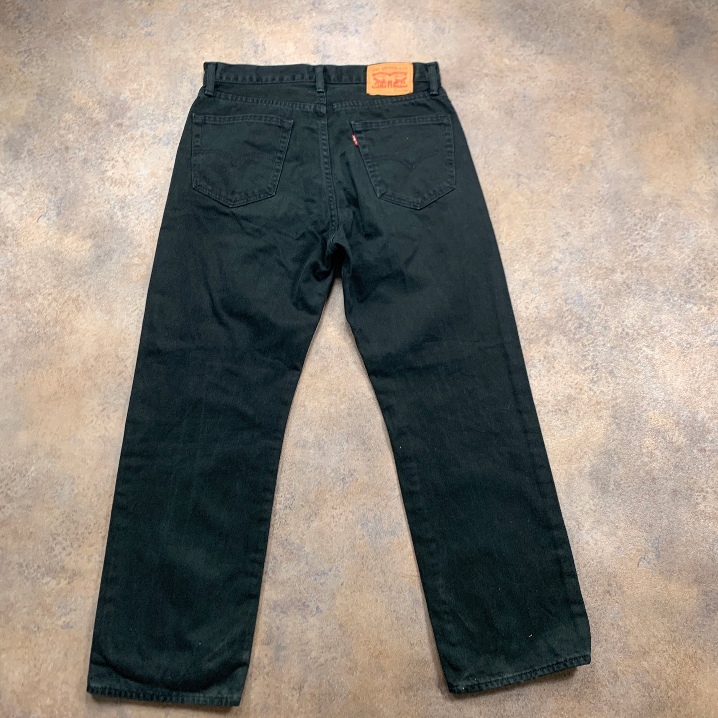 Vintage LEVI'S 751 Jeans W34 L30 Mens Regular Fit Straight Black