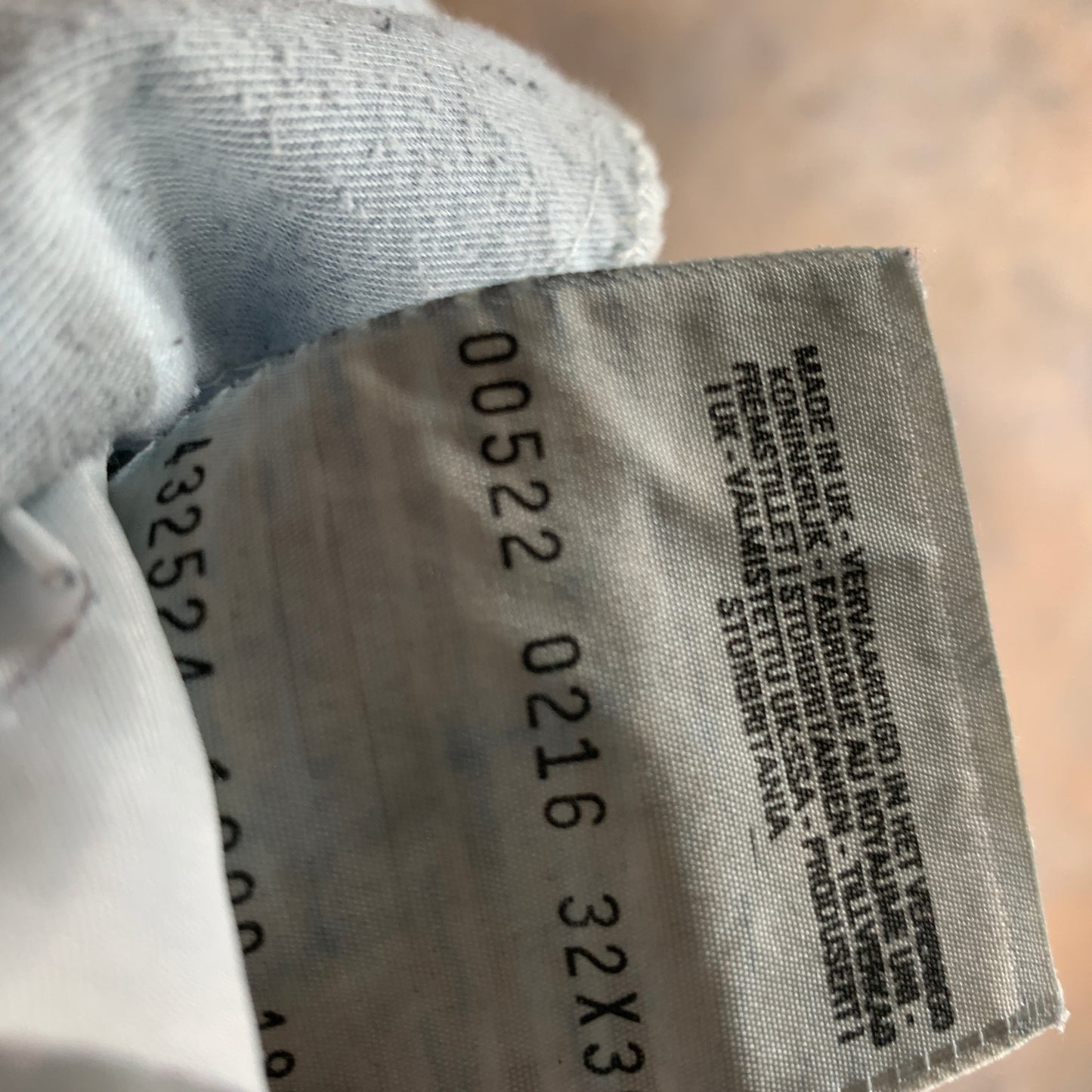 Vintage LEVI'S 522 Jeans W32 L30 Mens Slim Fit Tapered Blue