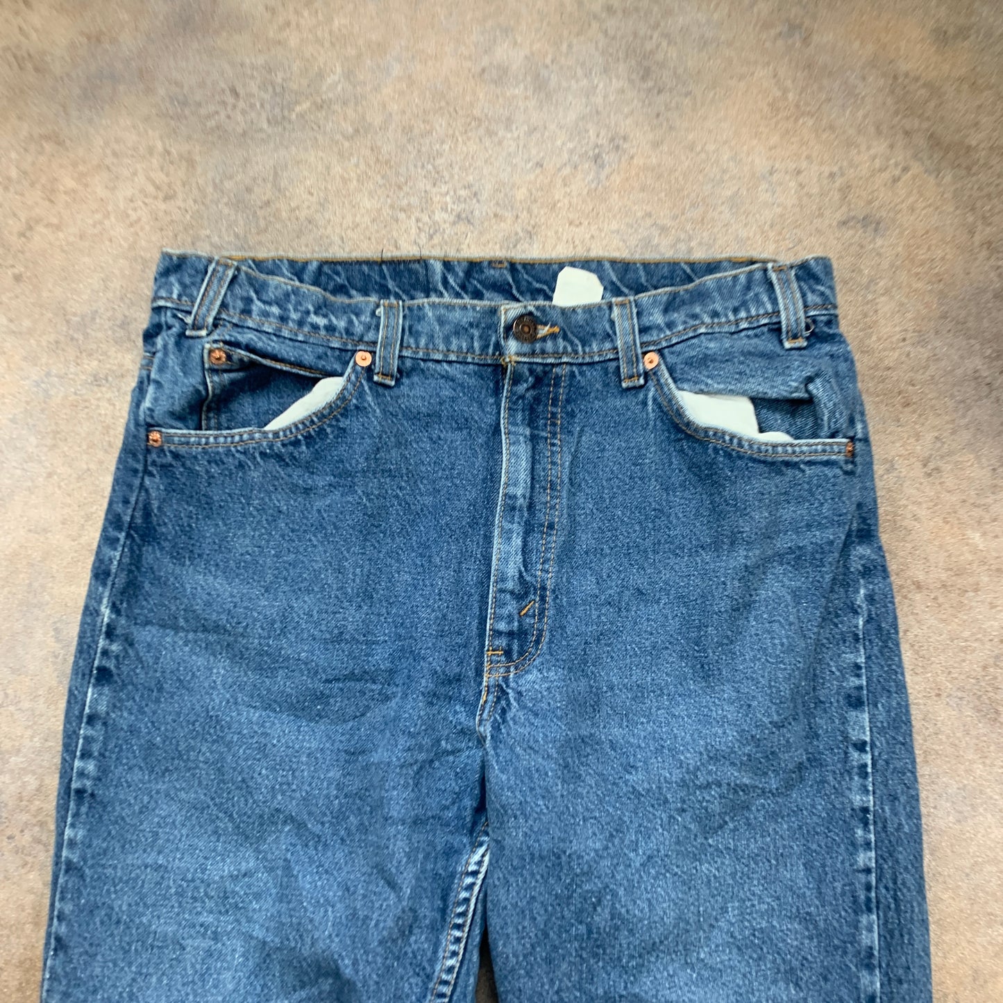 Vintage LEVI'S 517 Jeans W35 L35 Mens Bootcut Fit Blue 70s