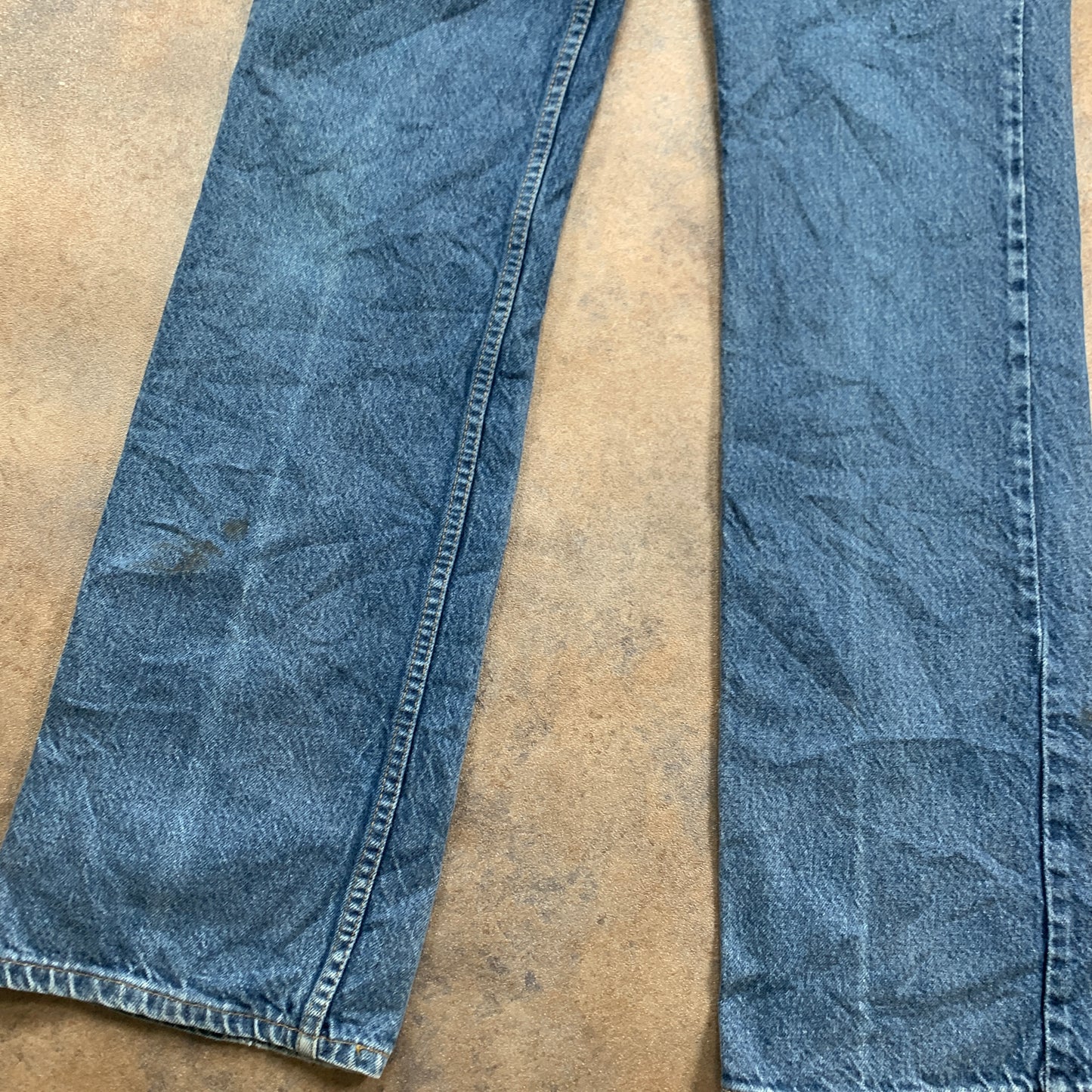 Vintage LEVI'S 517 Jeans W35 L35 Mens Bootcut Fit Blue 70s