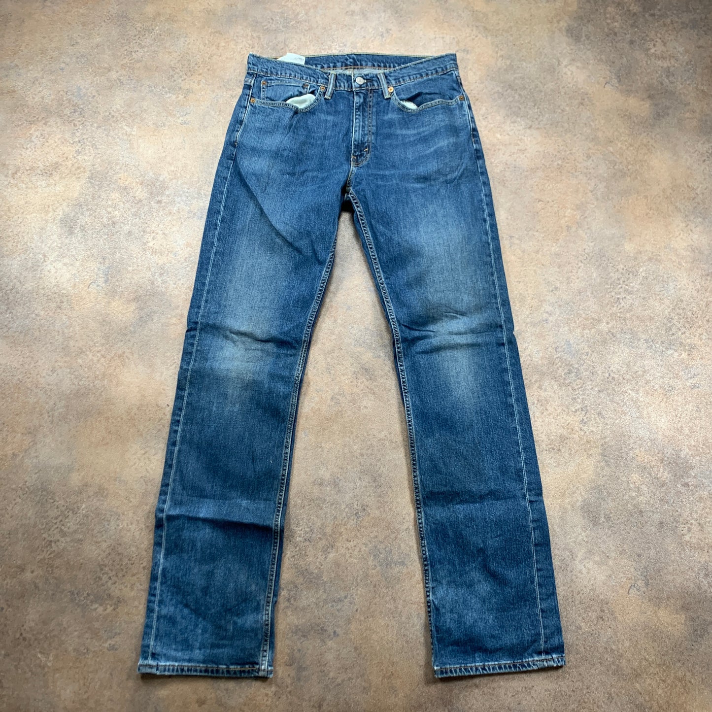 LEVI'S 559 Jeans W34 L37 Mens Regular Fit Straight Blue