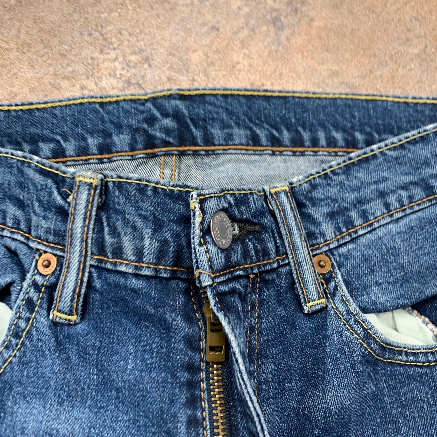 LEVI'S 559 Jeans W34 L37 Mens Regular Fit Straight Blue