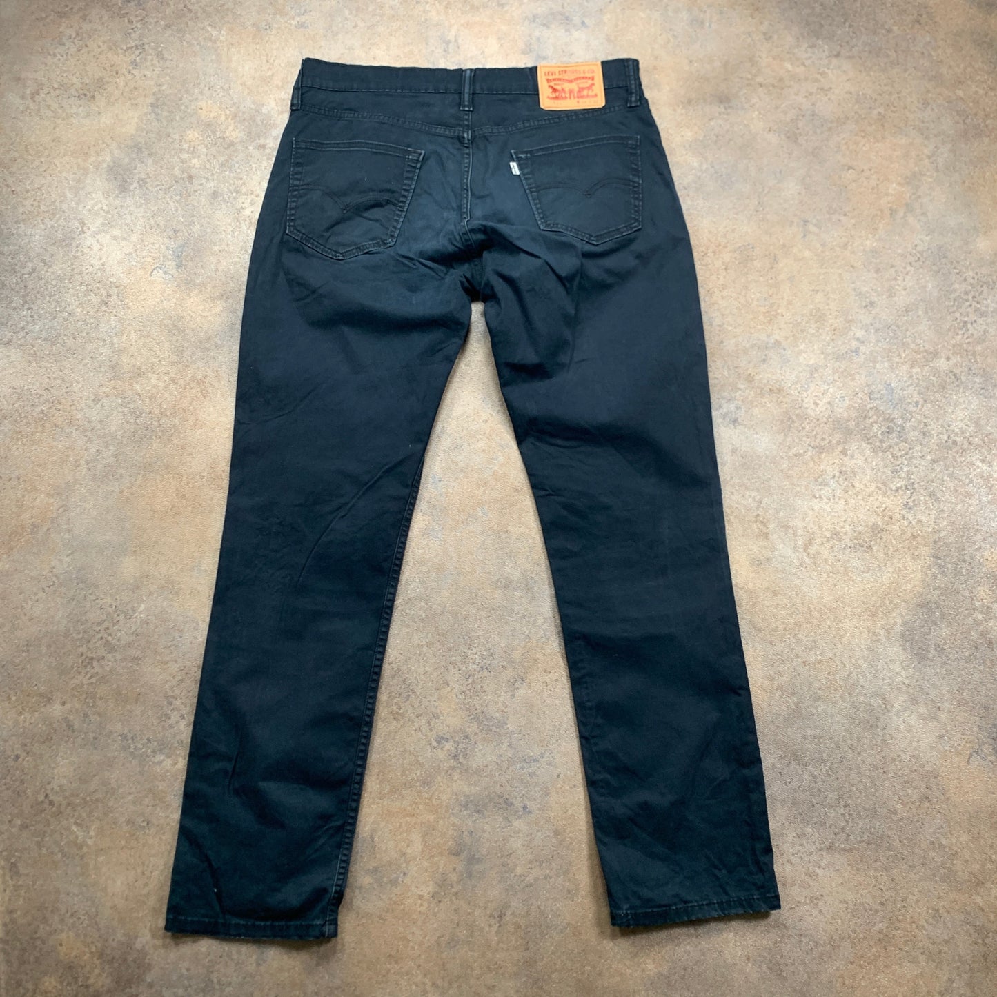 LEVI'S 511 Chinos W34 L31 Mens Slim Fit Blue (Trousers)