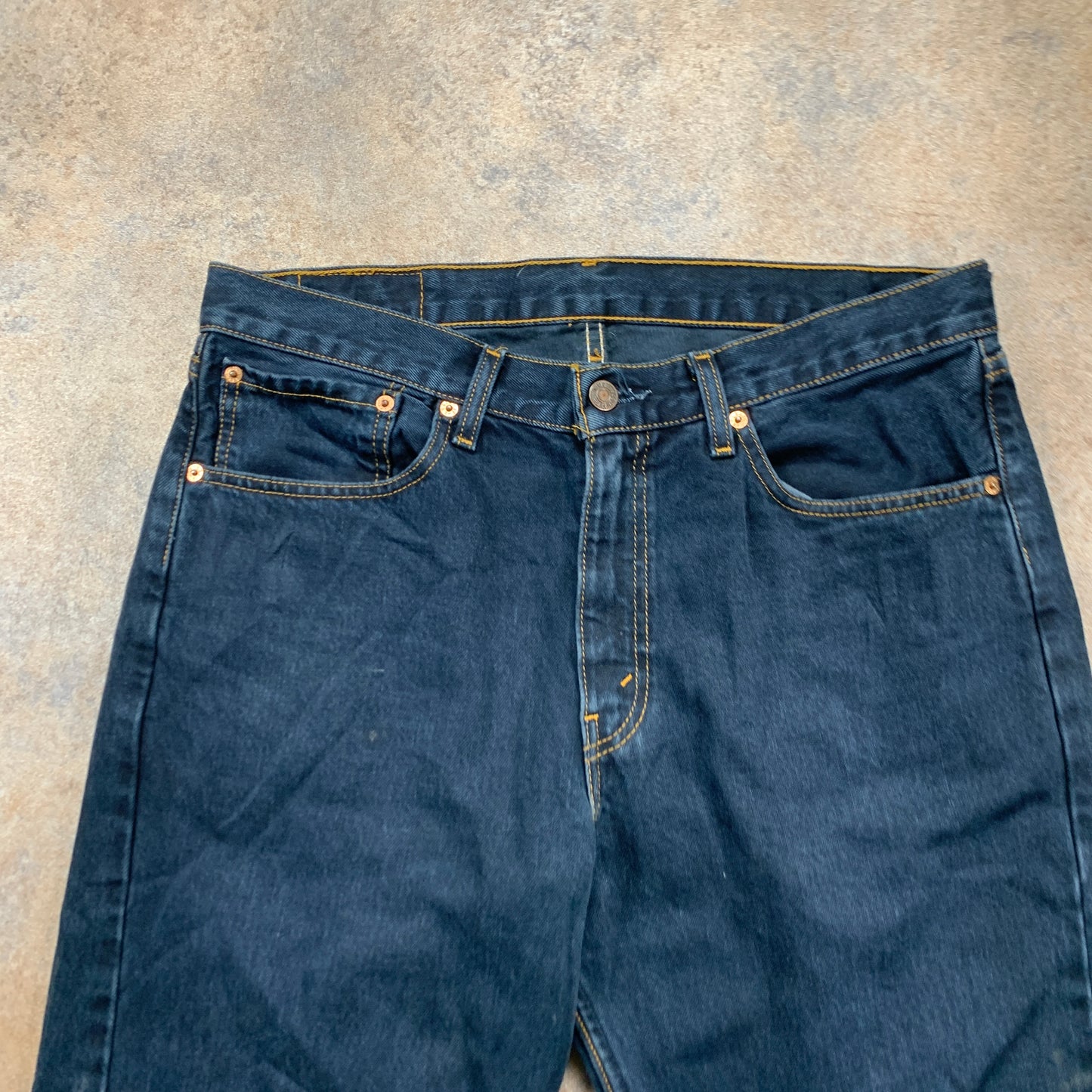 Vintage LEVI'S 751 Jeans W34 L30 Mens Regular Fit Straight Blue