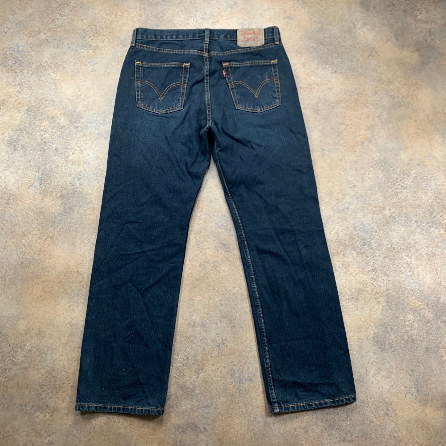 Vintage LEVI'S 751 Jeans W34 L30 Mens Regular Fit Straight Blue