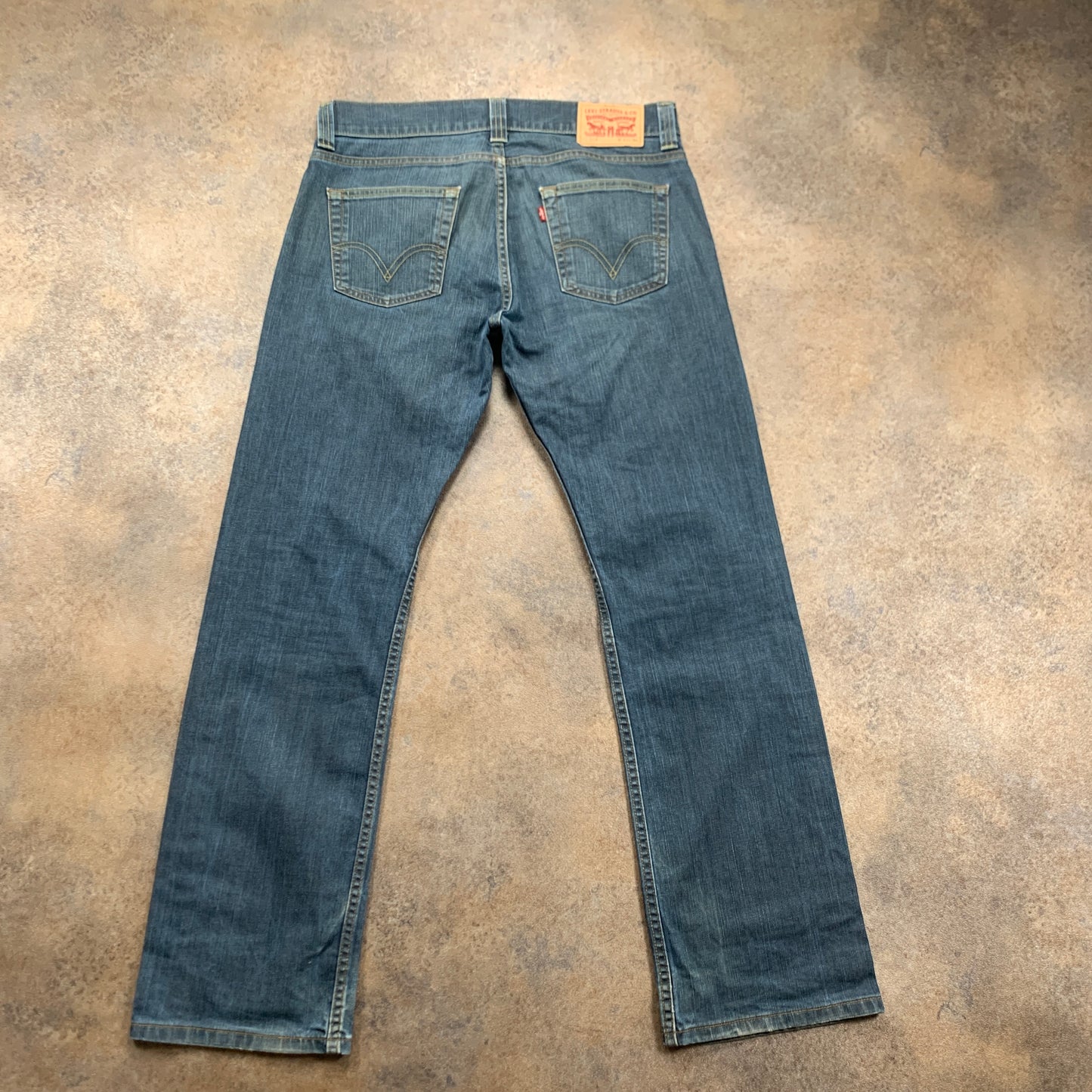 Vintage LEVI'S 506 Jeans W34 L32 Mens Regular Fit Straight Blue