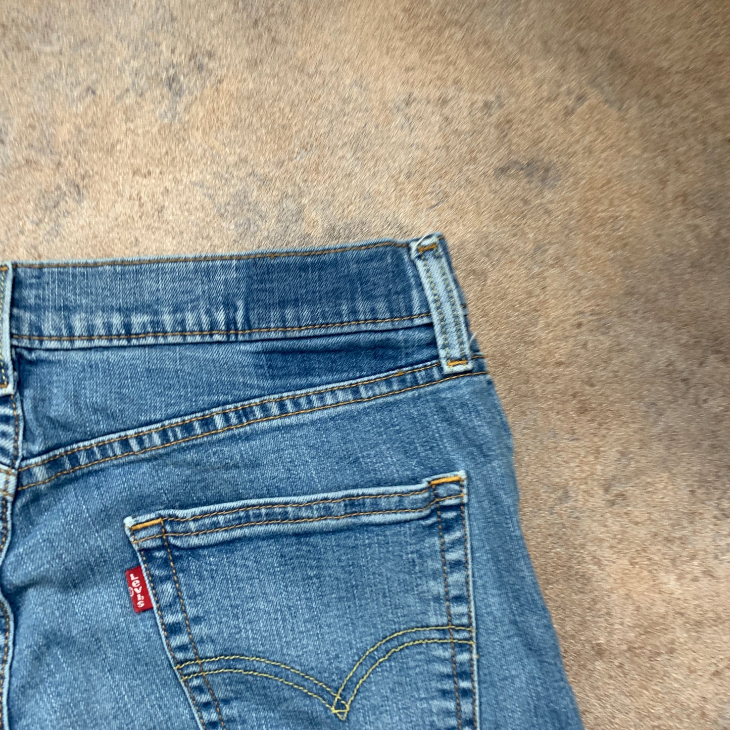 LEVI'S Jeans W32 L30 Mens Slim Fit Blue