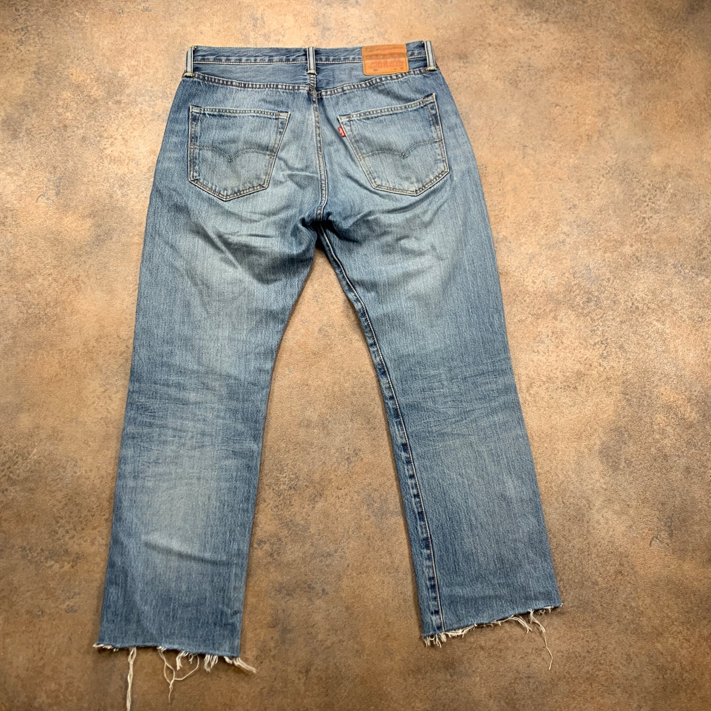 LEVI'S 501 Jeans W32 L28 Mens Regular Fit Straight Blue