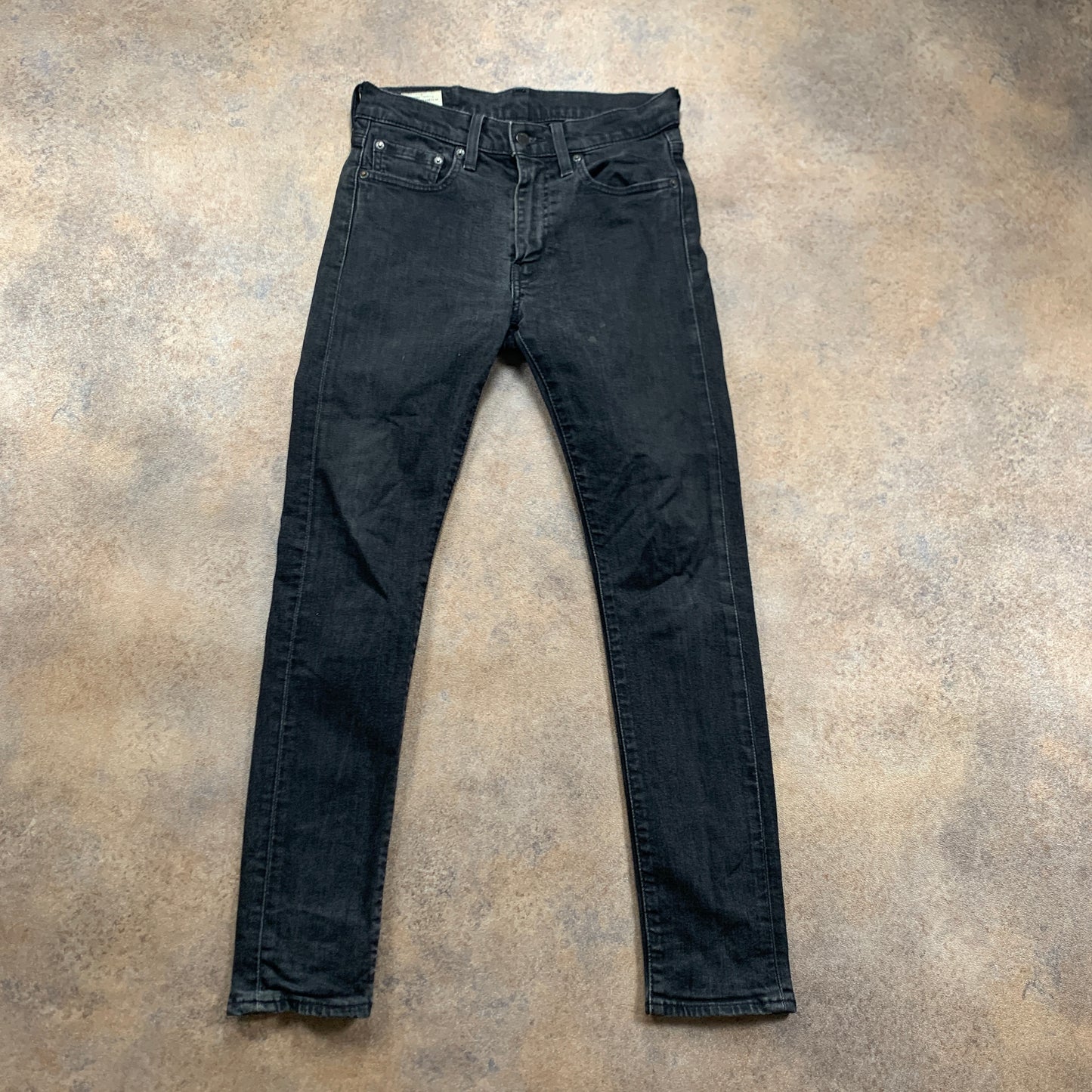 LEVI'S 519 Jeans W30 L29 Mens Skinny Fit Grey