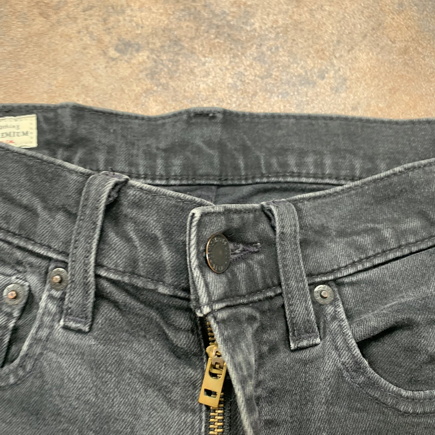 LEVI'S 519 Jeans W30 L29 Mens Skinny Fit Grey