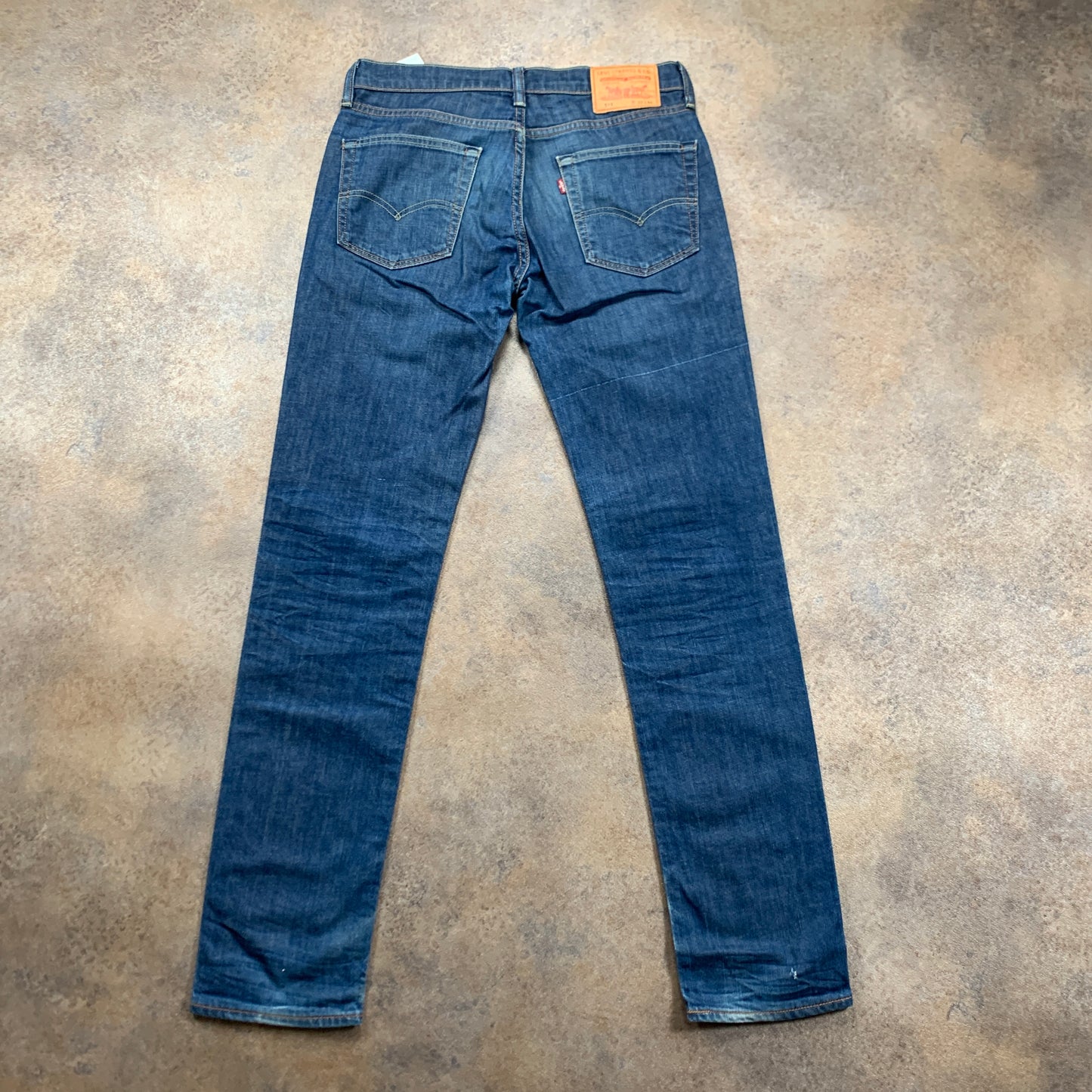 Vintage LEVI'S 519 Jeans W32 L34 Mens Skinny Fit Blue
