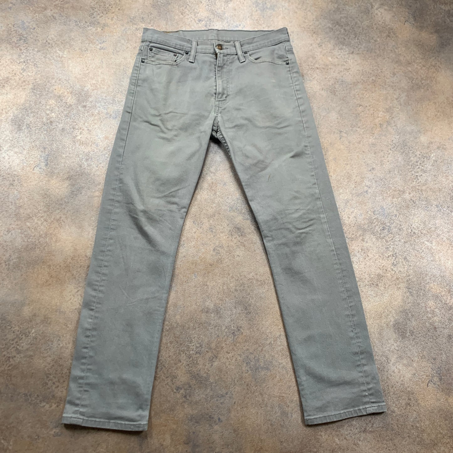 LEVI'S 513 Jeans W31 L31 Mens Slim Fit Grey