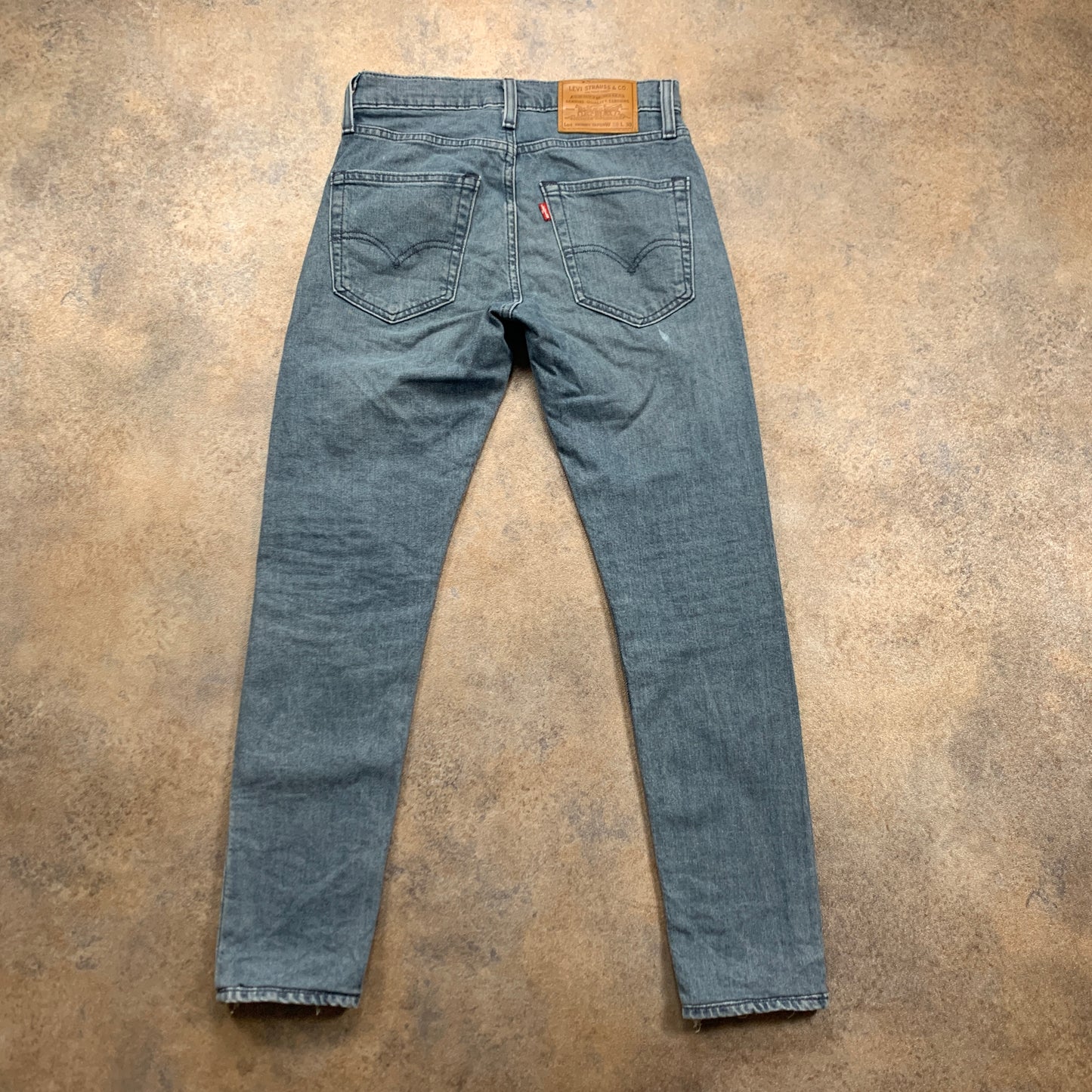 LEVI'S Skinny Tapered Jeans W28 L28 Mens Blue