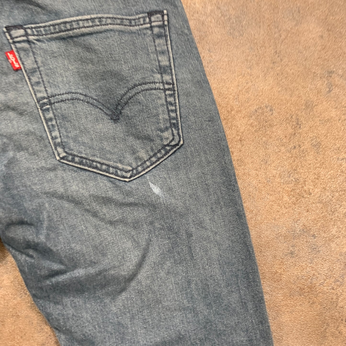LEVI'S Skinny Tapered Jeans W28 L28 Mens Blue