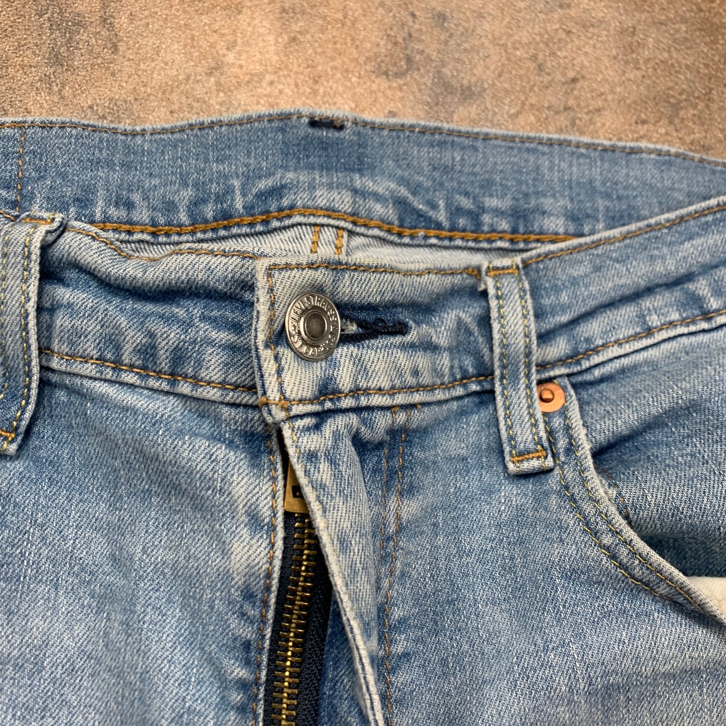 LEVI'S 512 Jeans W32 L30 Mens Slim Fit Tapered Blue