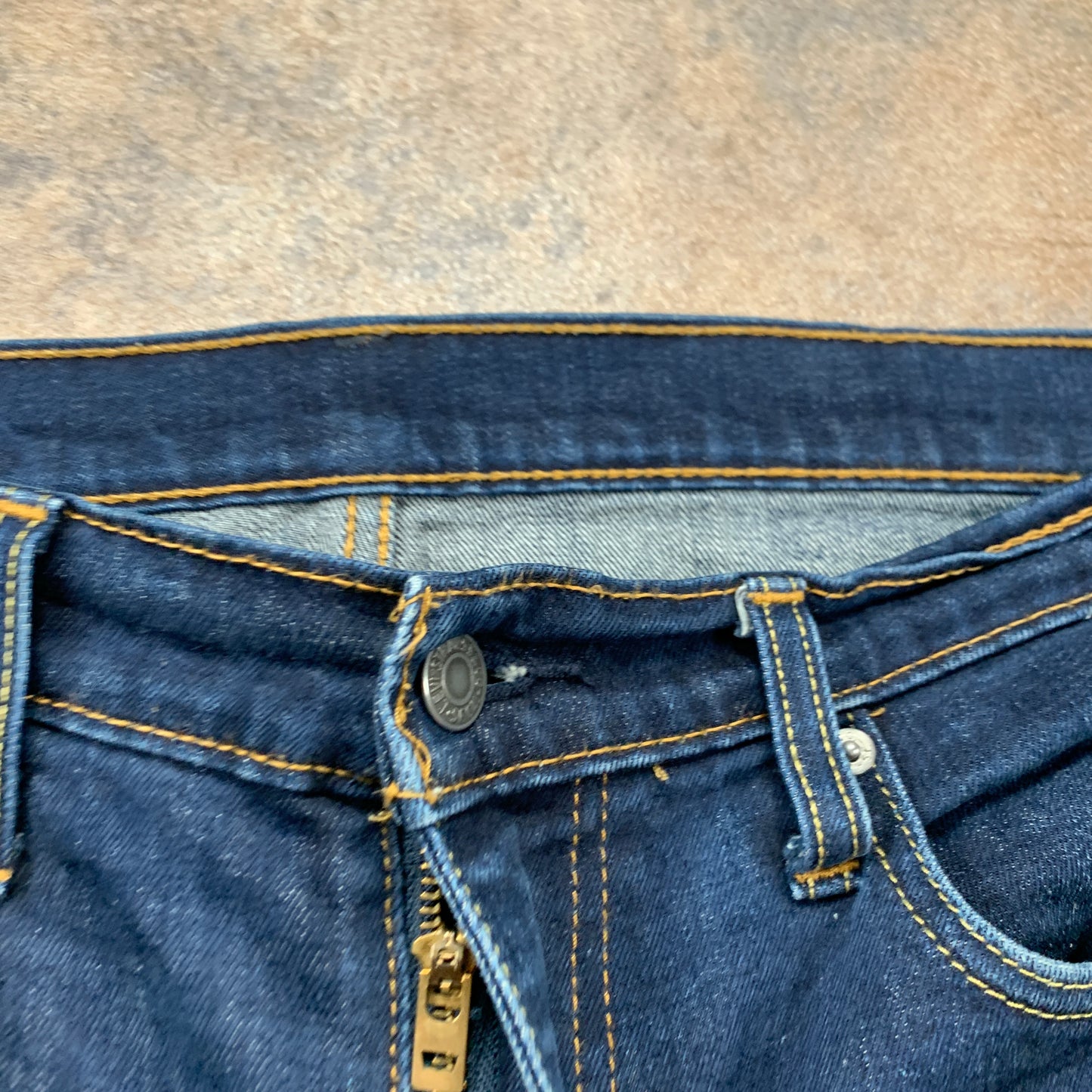 LEVI'S 502 Jeans W33 L30 Mens Slim Fit Tapered Blue