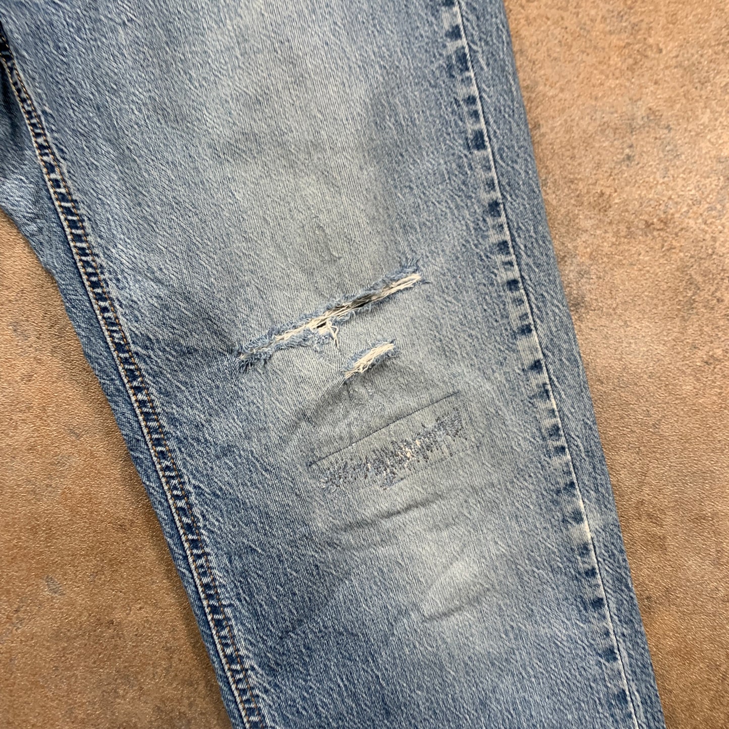 LEVI'S 541 Jeans W36 L33 Mens Slim Fit Tapered Blue