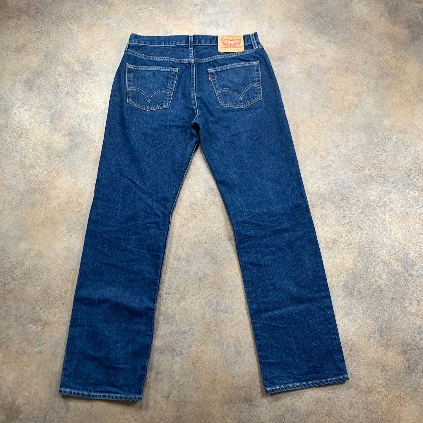 Vintage LEVI'S 751 Jeans W32 L32 Mens Regular Fit Straight Blue