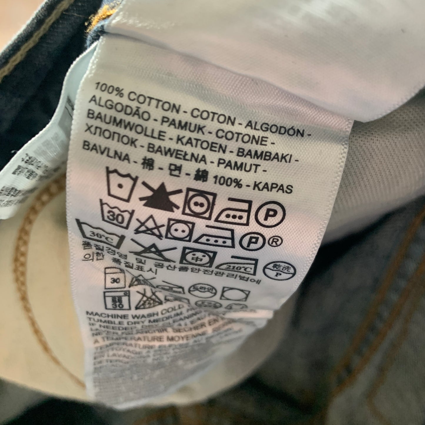 LEVI'S 514 Jeans W33 L29 Mens Regular Fit Straight Blue