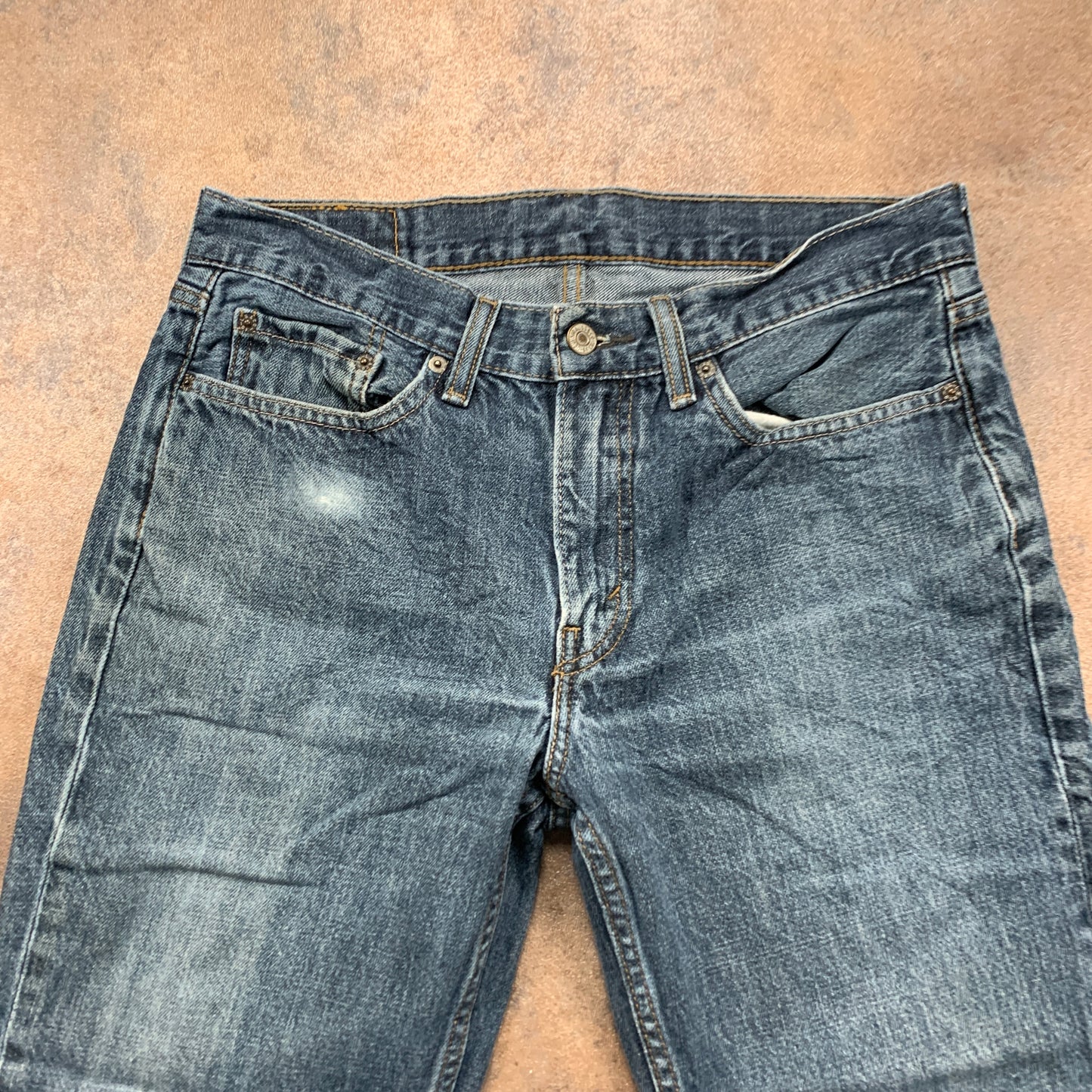 LEVI'S 514 Jeans W32 L24 Mens Regular Fit Straight Blue