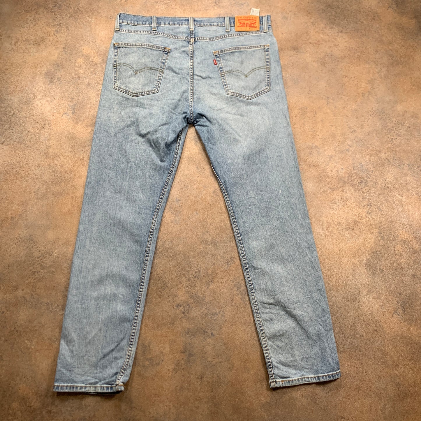 LEVI'S 502 Jeans W38 L33 Mens Slim Fit Tapered Blue