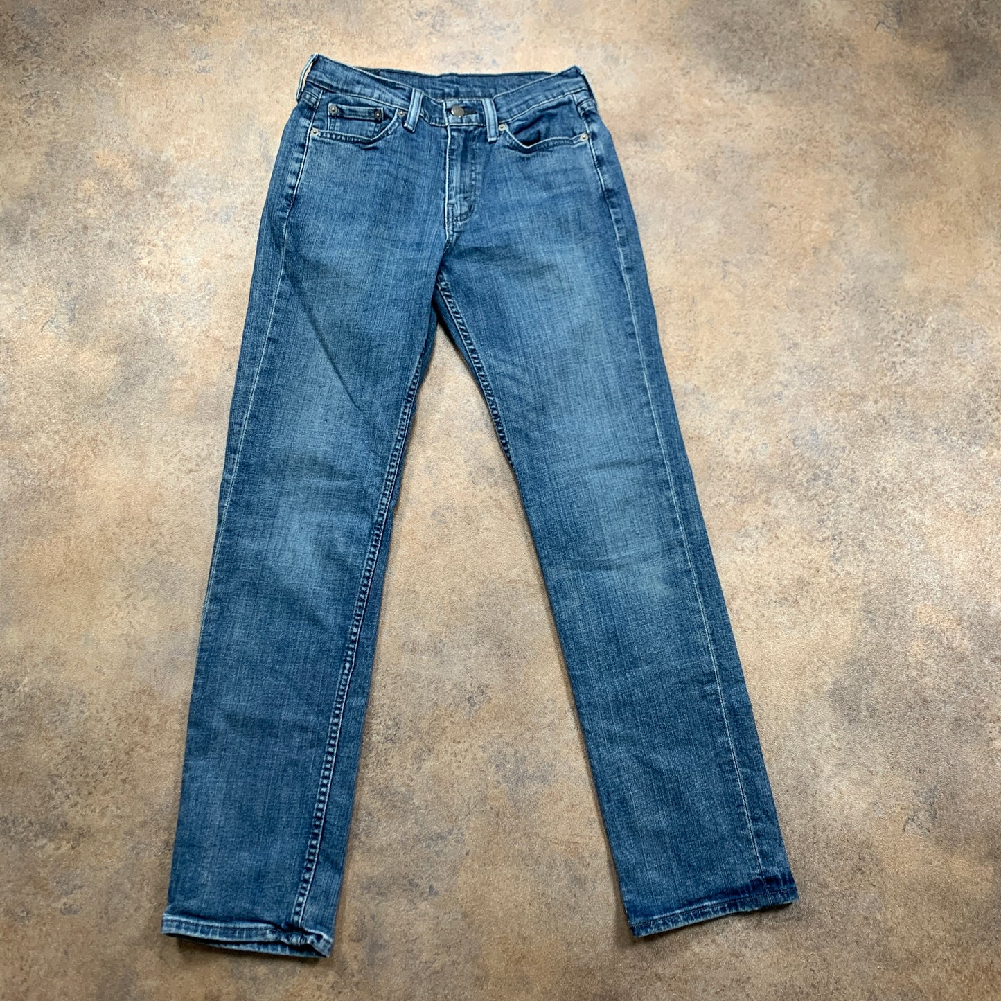 LEVI'S 514 Jeans W29 L32 Mens Regular Fit Straight Blue