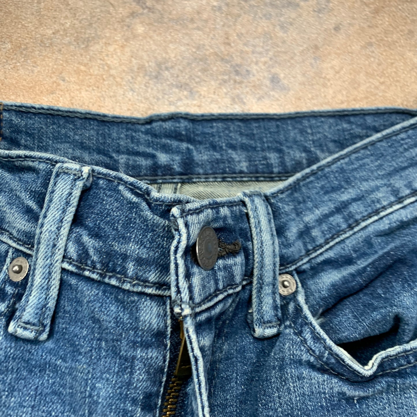 LEVI'S 514 Jeans W29 L32 Mens Regular Fit Straight Blue