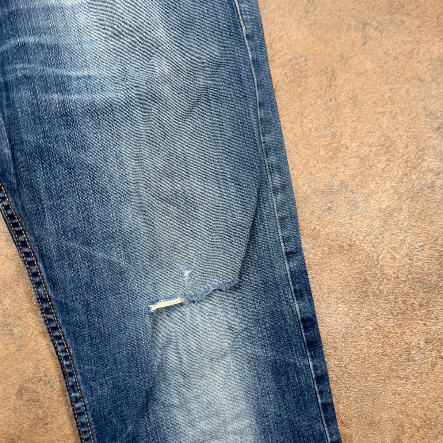 Vintage LEVI'S 506 Jeans W34 L30 Mens Relaxed Fit Straight Blue