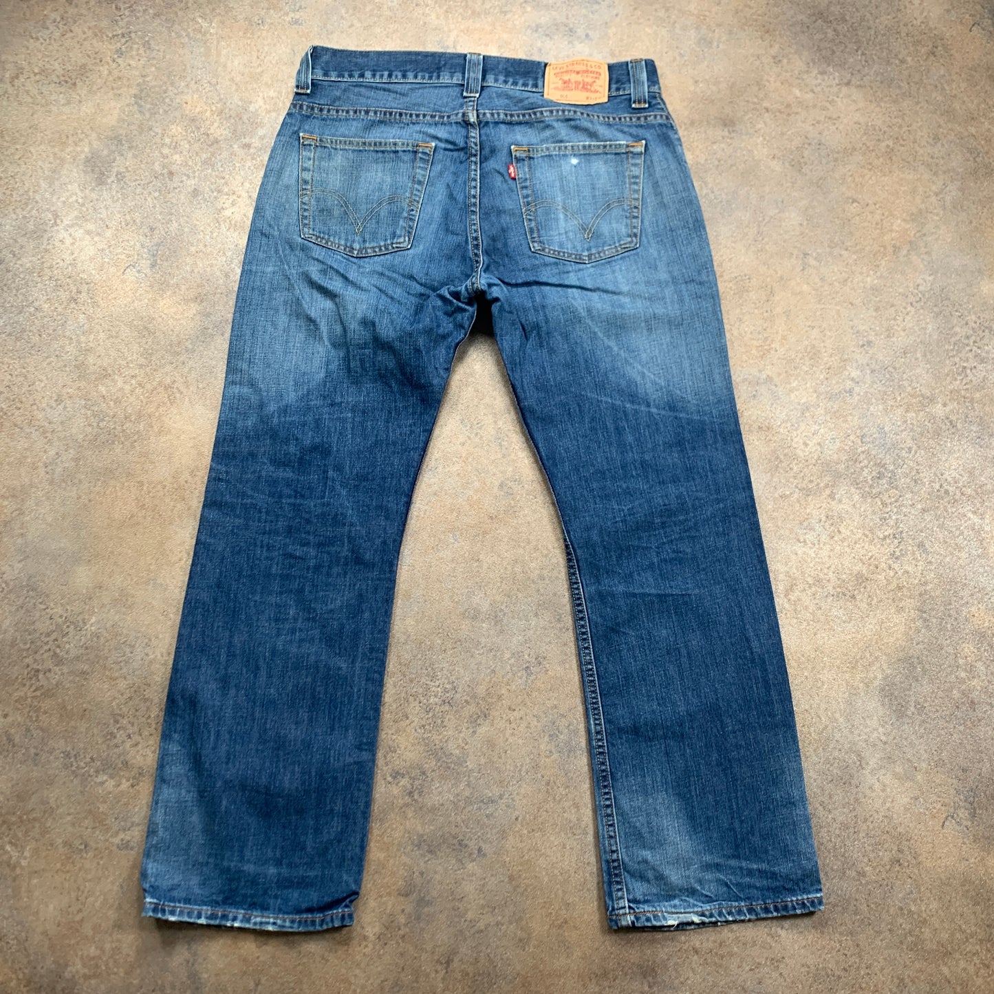 Vintage LEVI'S 506 Jeans W34 L30 Mens Relaxed Fit Straight Blue
