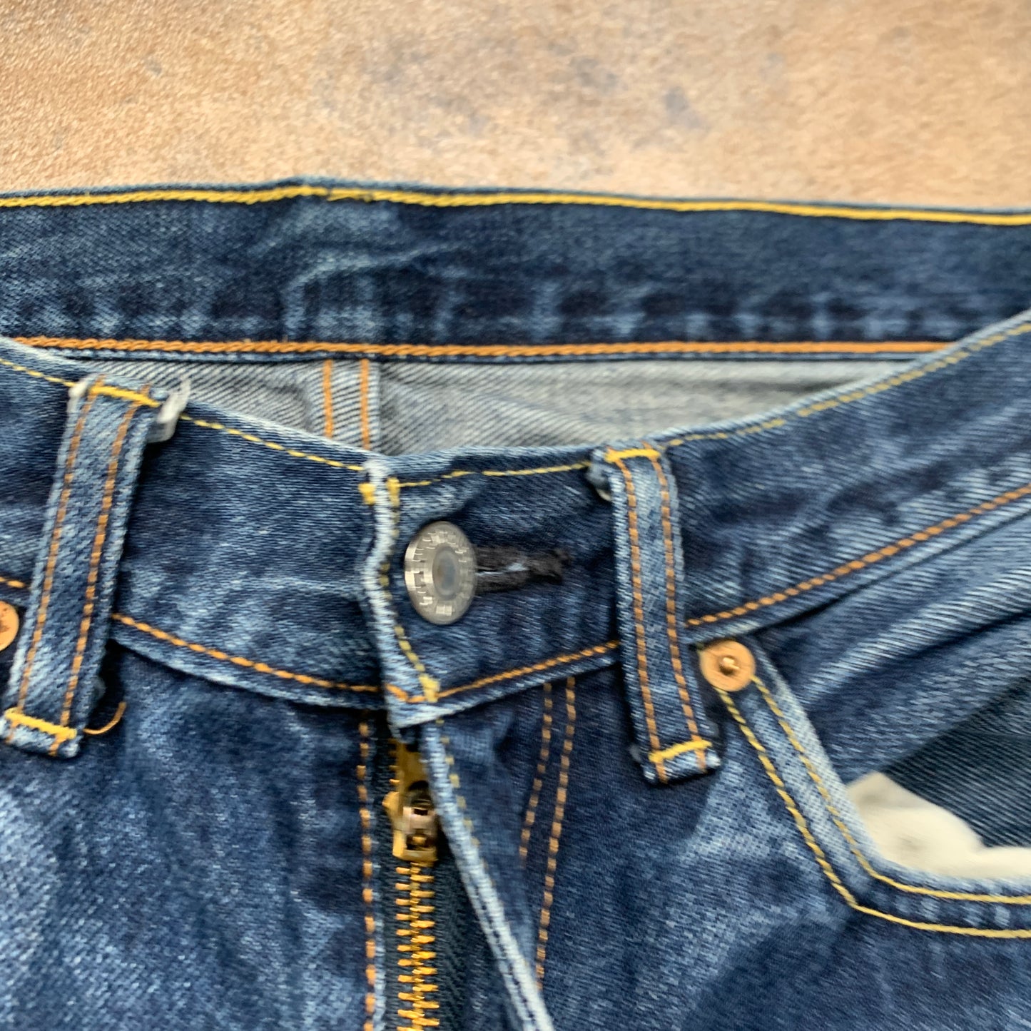 LEVI'S 751 Jeans W34 L32 Mens Regular Fit Straight Blue