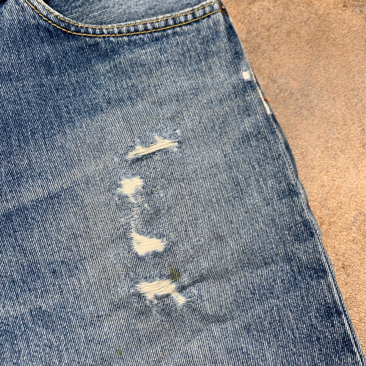 Vintage LEVI'S 751 Jeans W34 L32 Mens Regular Fit Straight Blue