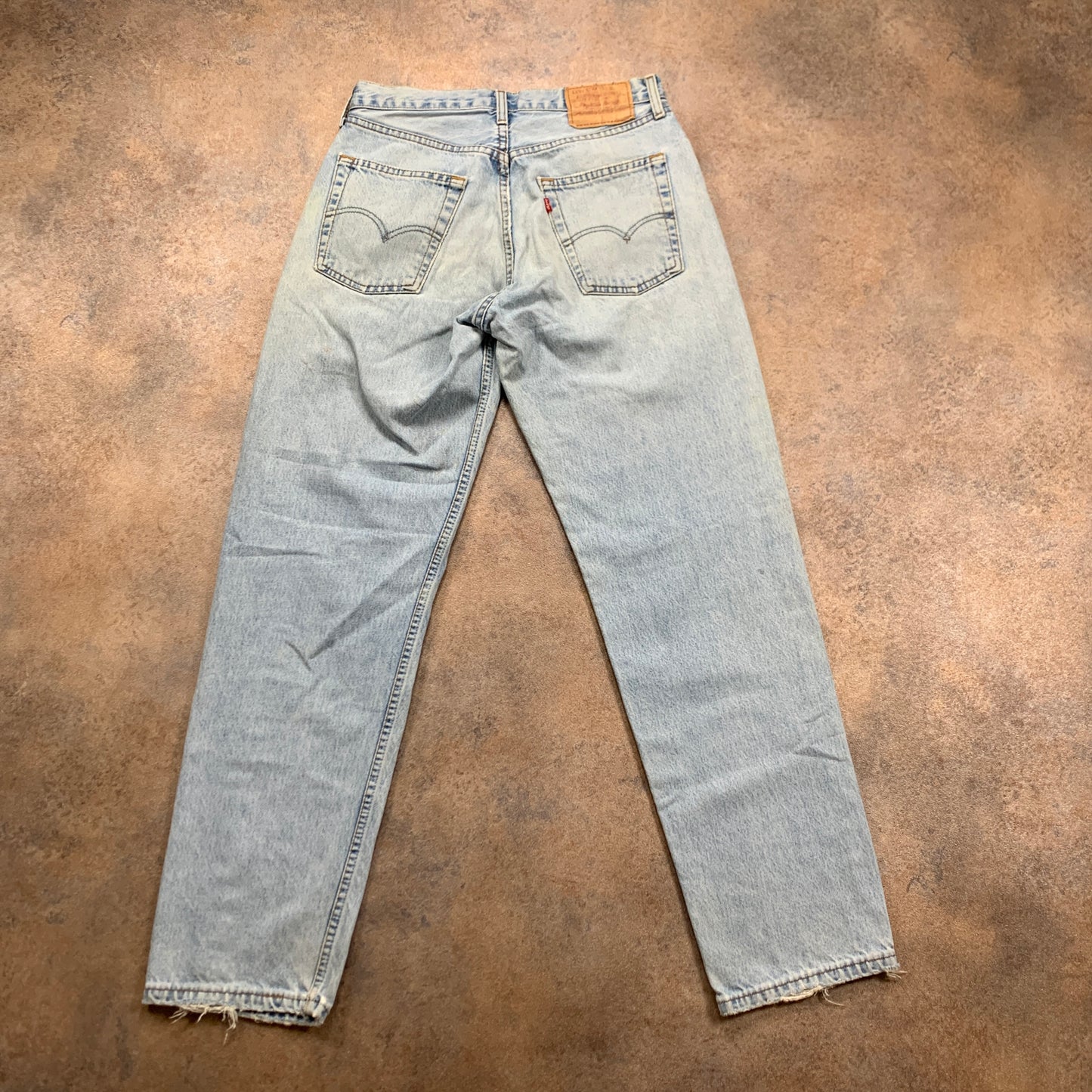 Vintage LEVI'S 518 Jeans W30 L32 Mens Regular Fit Tapered Blue 90s