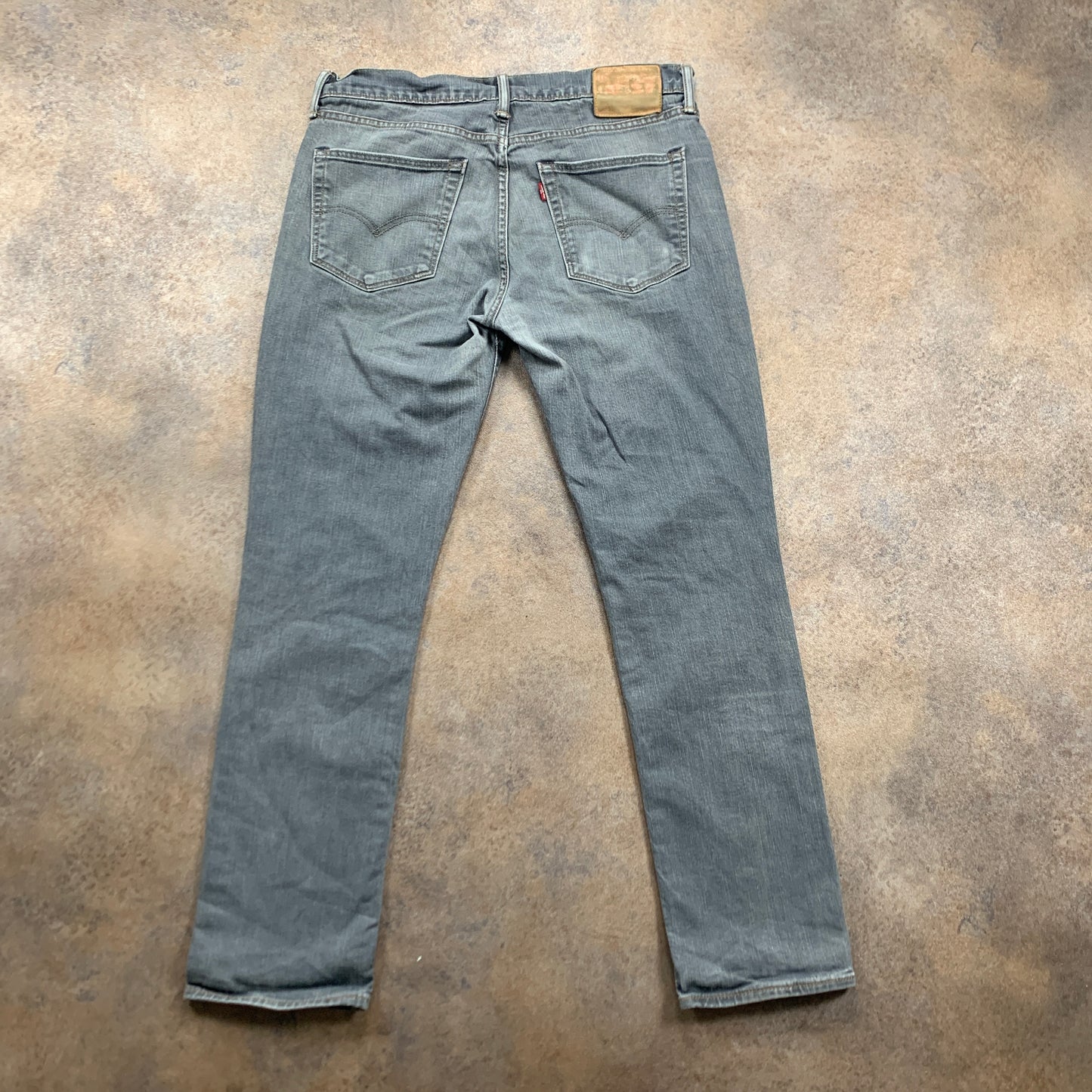 LEVI'S 511 Jeans W36 L30 Mens Slim Fit Grey