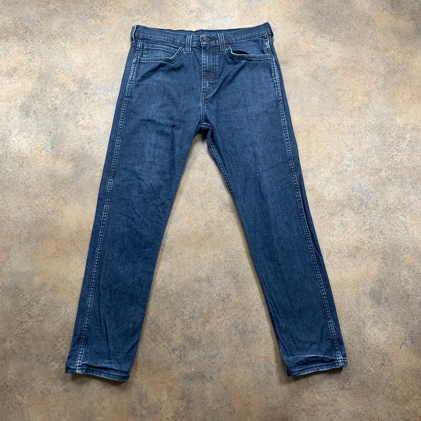 LEVI'S 522 Jeans W32 L29 Mens Slim Fit Tapered Blue