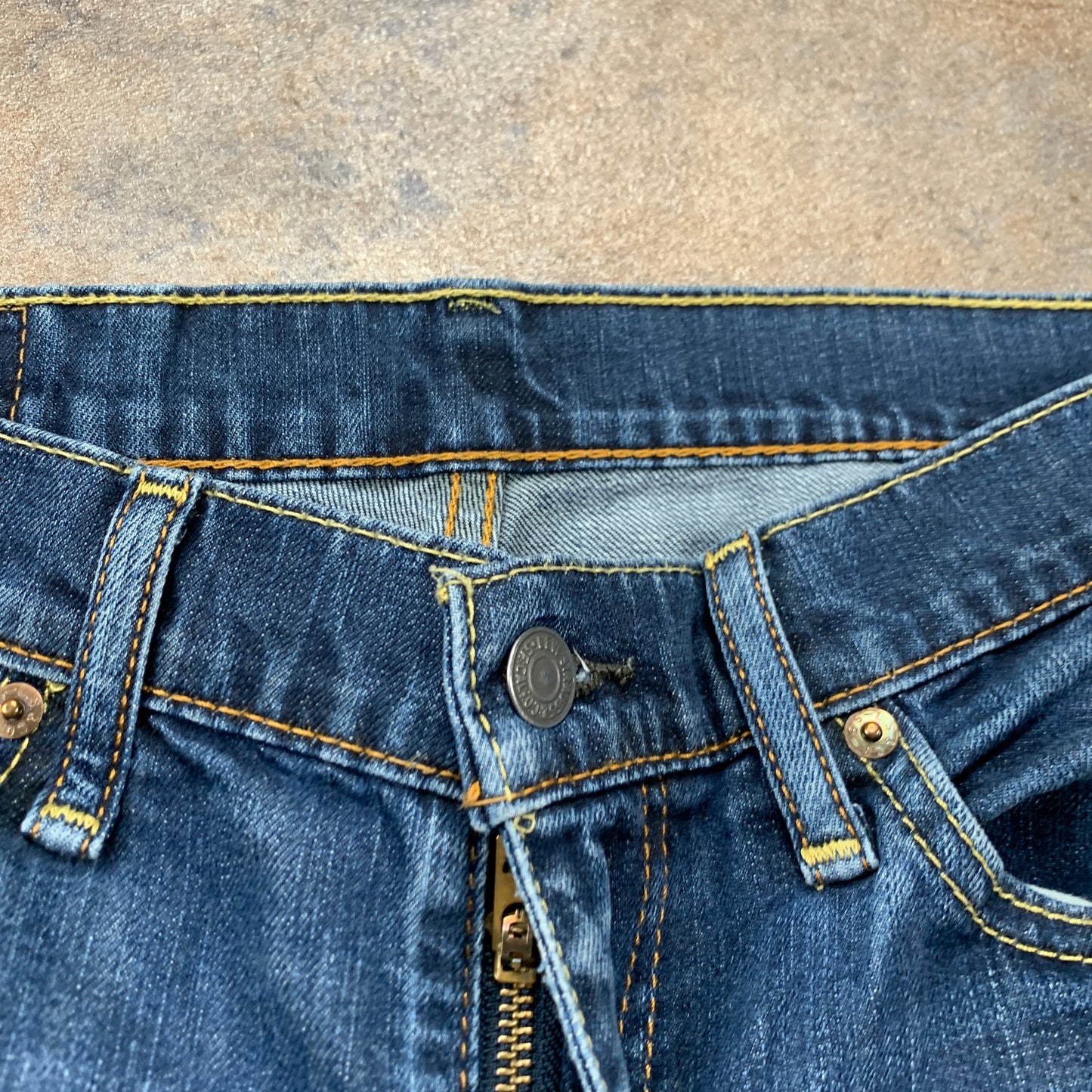 LEVI'S 514 Jeans W30 L32 Mens Regular Fit Straight Blue