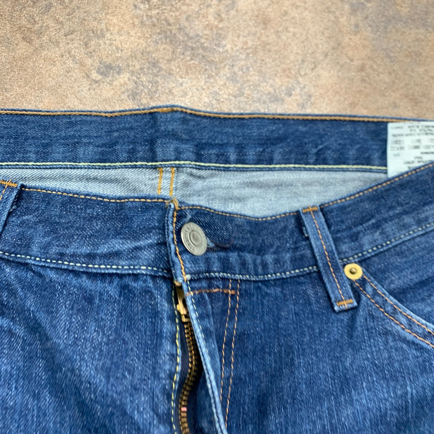Vintage LEVI'S 504 Jeans W38 L32 Mens Regular Fit Straight Blue