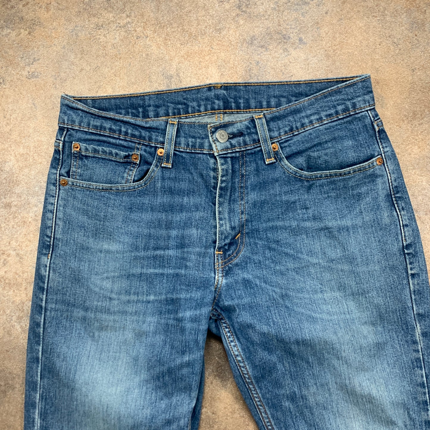 LEVI'S Jeans W32 L31 Mens Slim Fit Blue