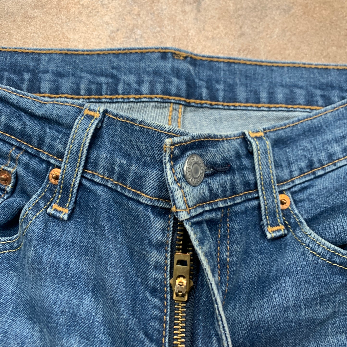 LEVI'S Jeans W32 L31 Mens Slim Fit Blue