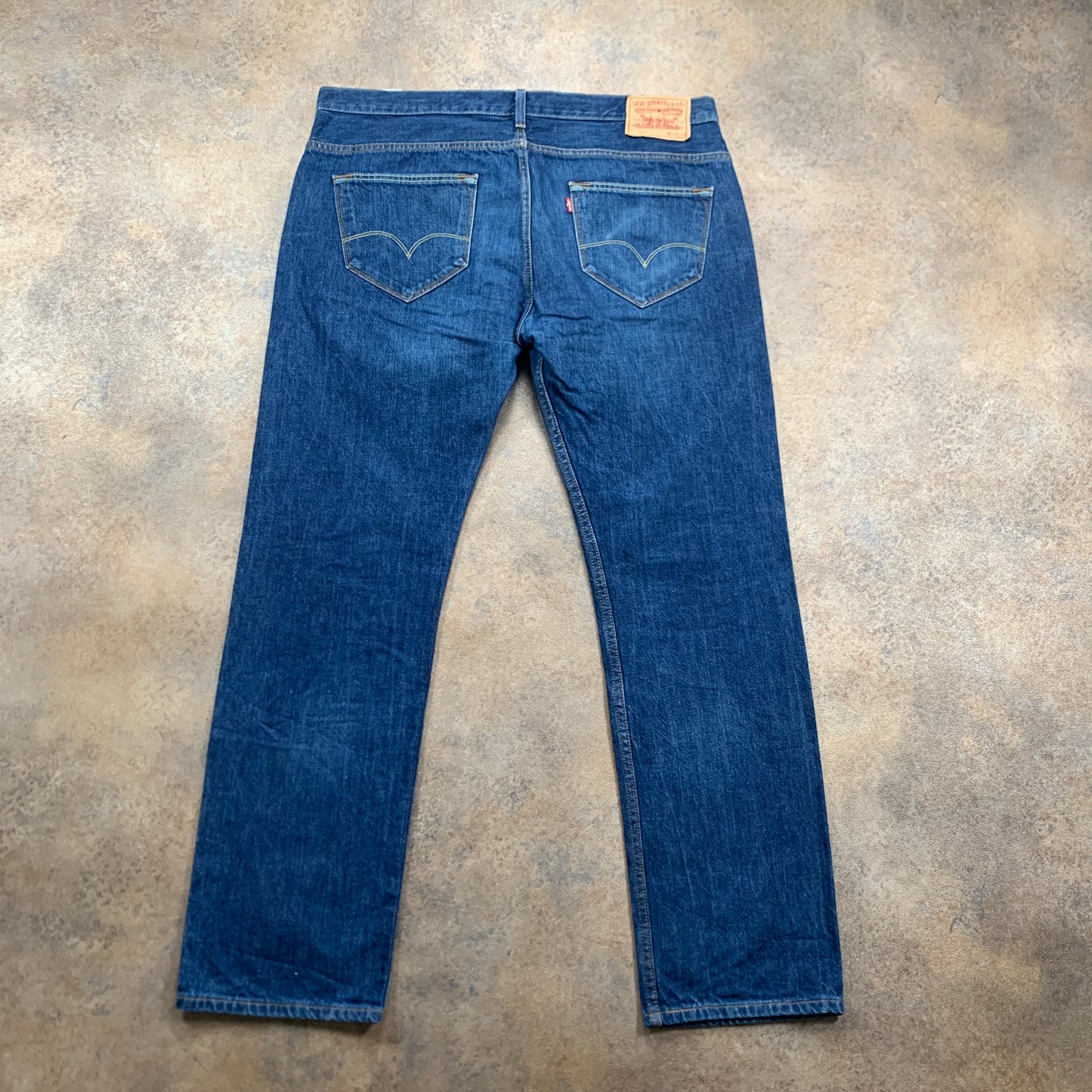Vintage LEVI'S 504 Jeans W38 L32 Mens Regular Fit Straight Blue