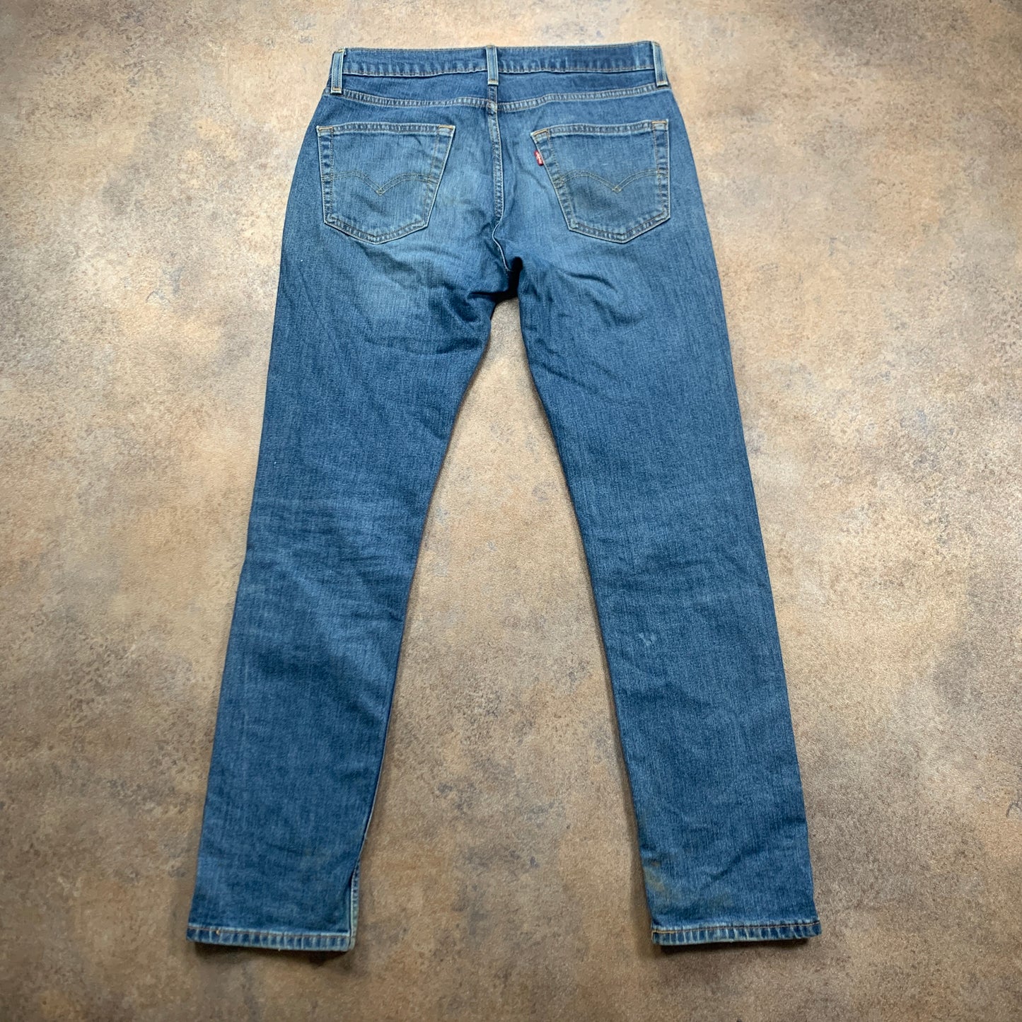 LEVI'S Jeans W32 L31 Mens Slim Fit Blue