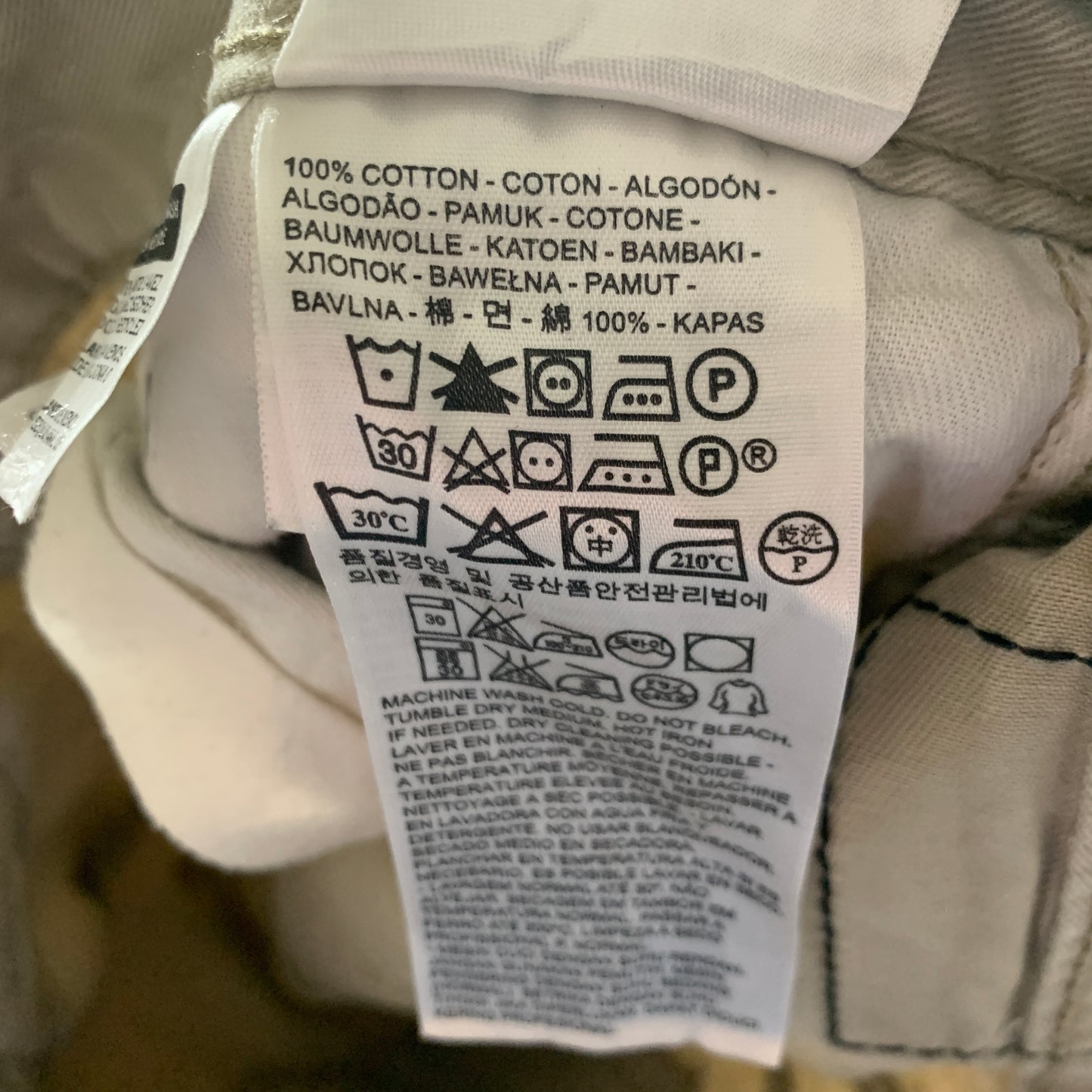 LEVI'S 514 Jeans W29 L31 Mens Regular Fit Straight Beige