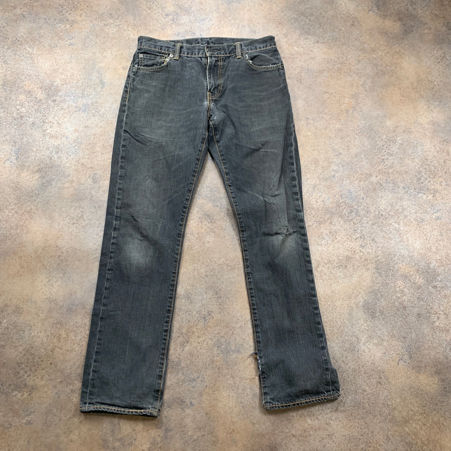 LEVI'S 504 Jeans W30 L31 Mens Regular Fit Straight Blue