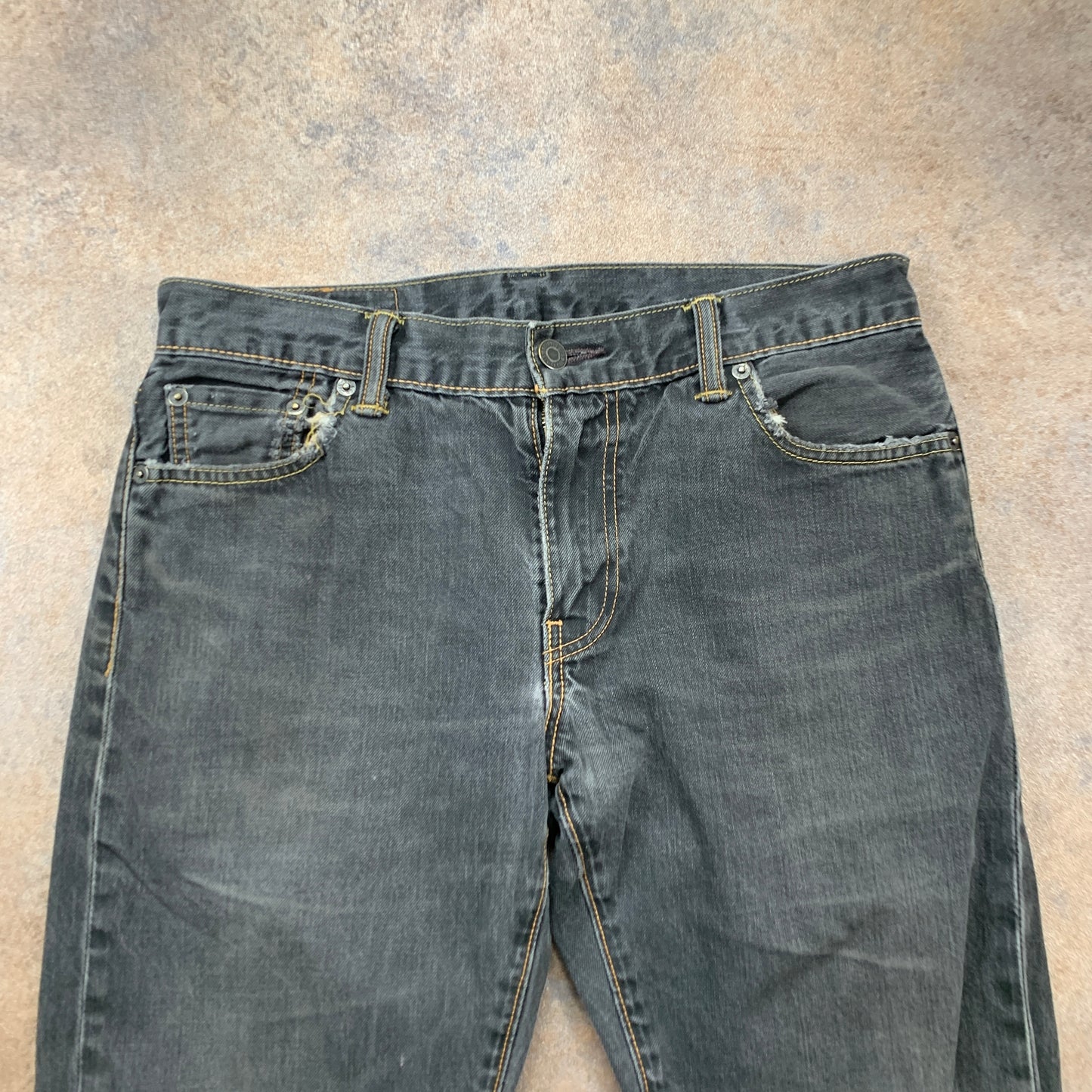 LEVI'S 504 Jeans W30 L31 Mens Regular Fit Straight Blue