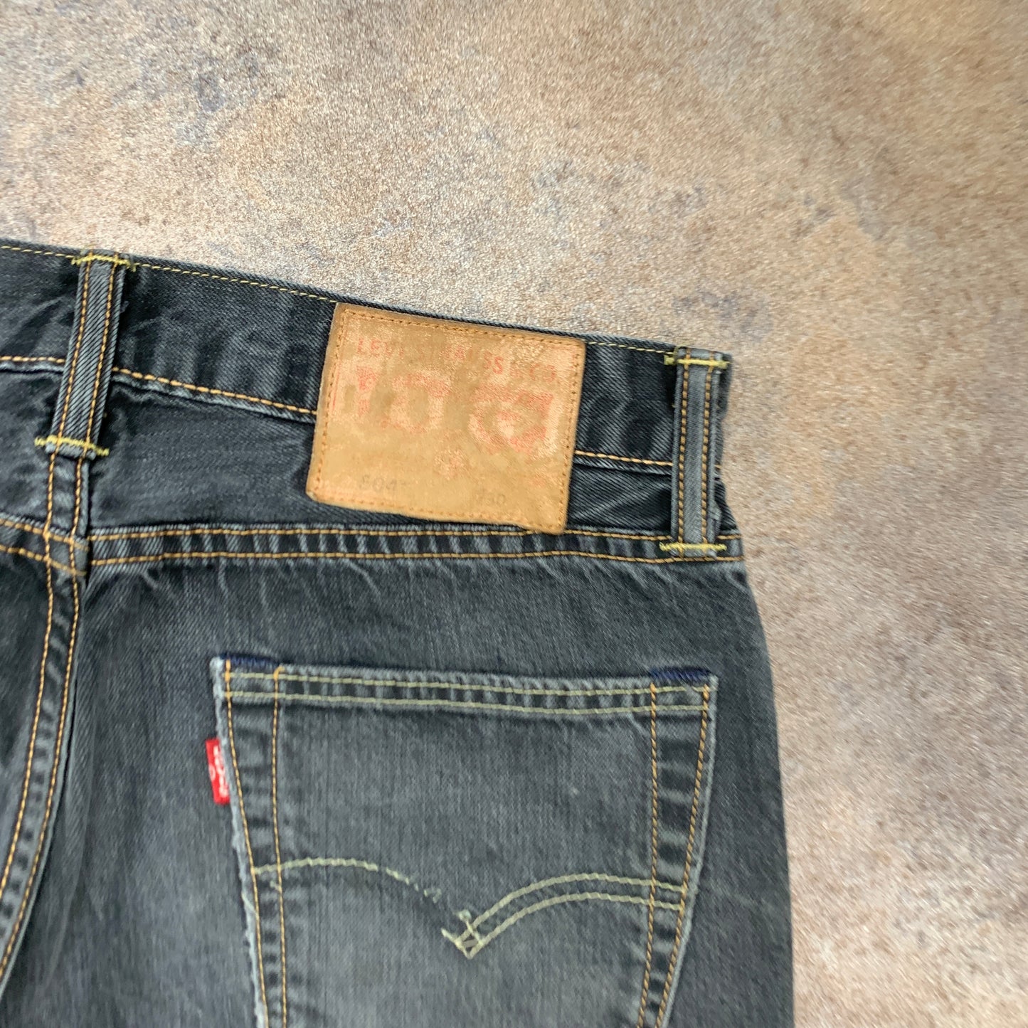 LEVI'S 504 Jeans W30 L31 Mens Regular Fit Straight Blue
